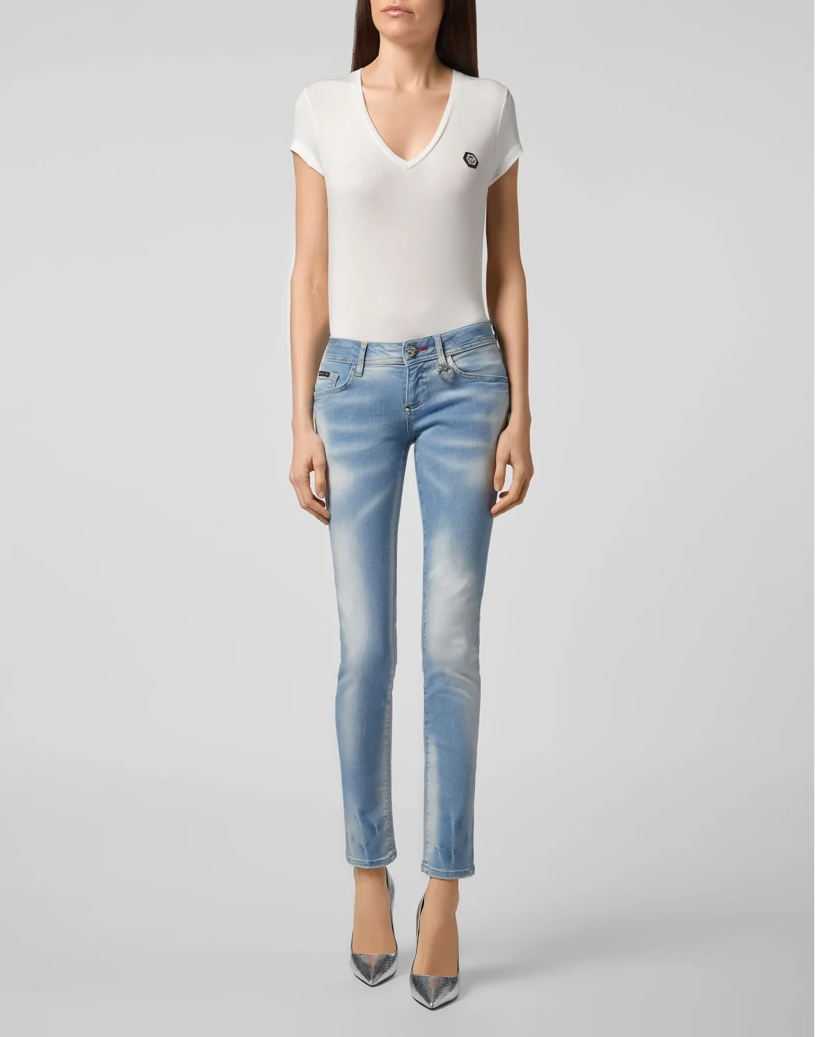 Slim Fit  Philipp Plein TM, цвет: Черный