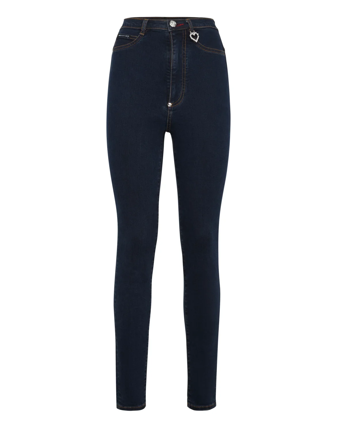 Super High Waist Jegging Philipp Plein TM, цвет: Синий