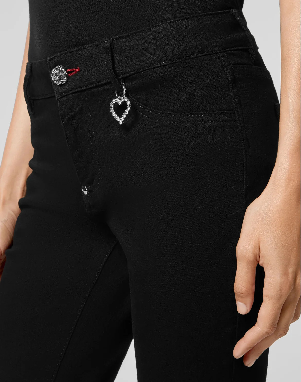 Jegging Philipp Plein TM, цвет: Черный