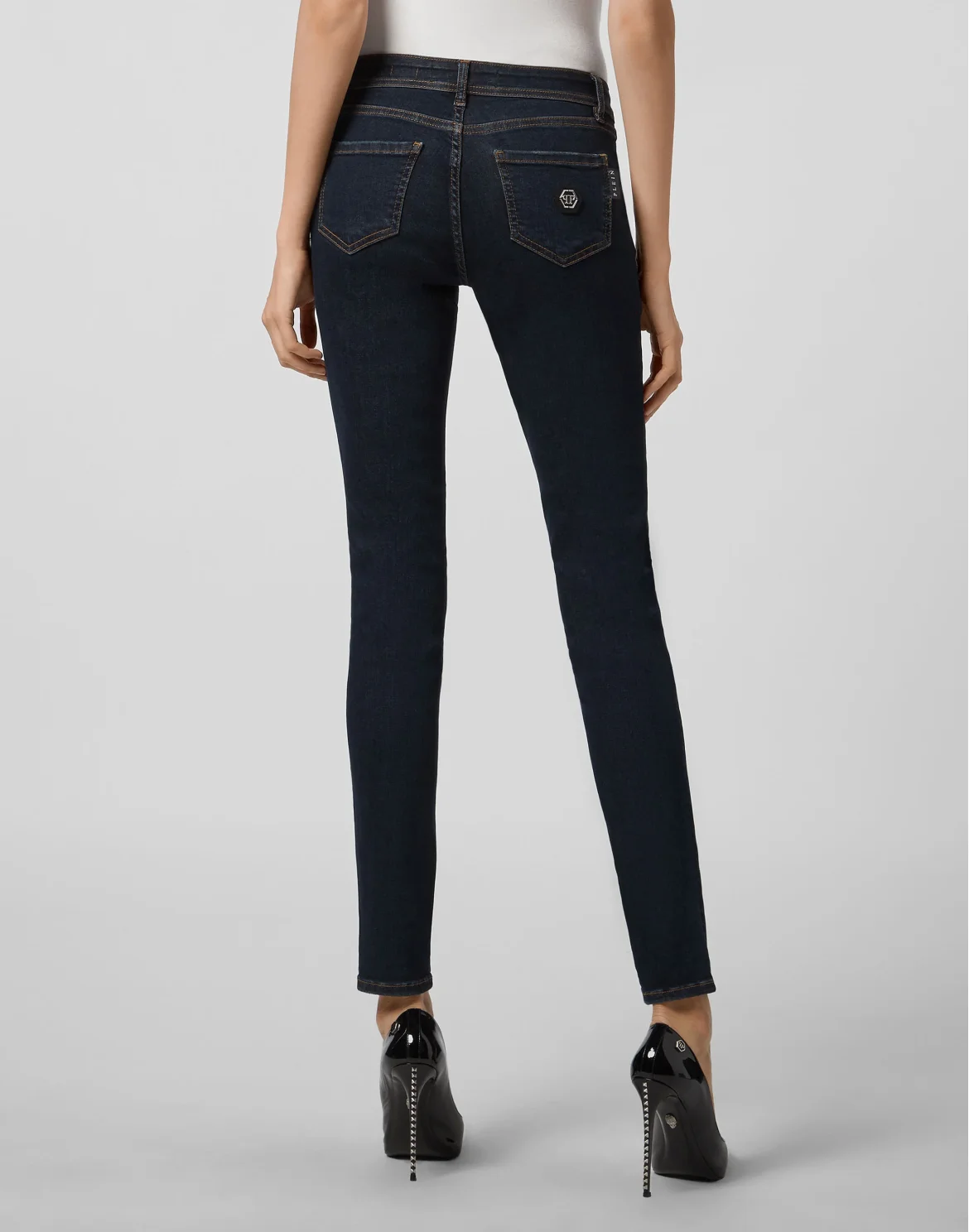 Jegging Philipp Plein TM, цвет: Синий