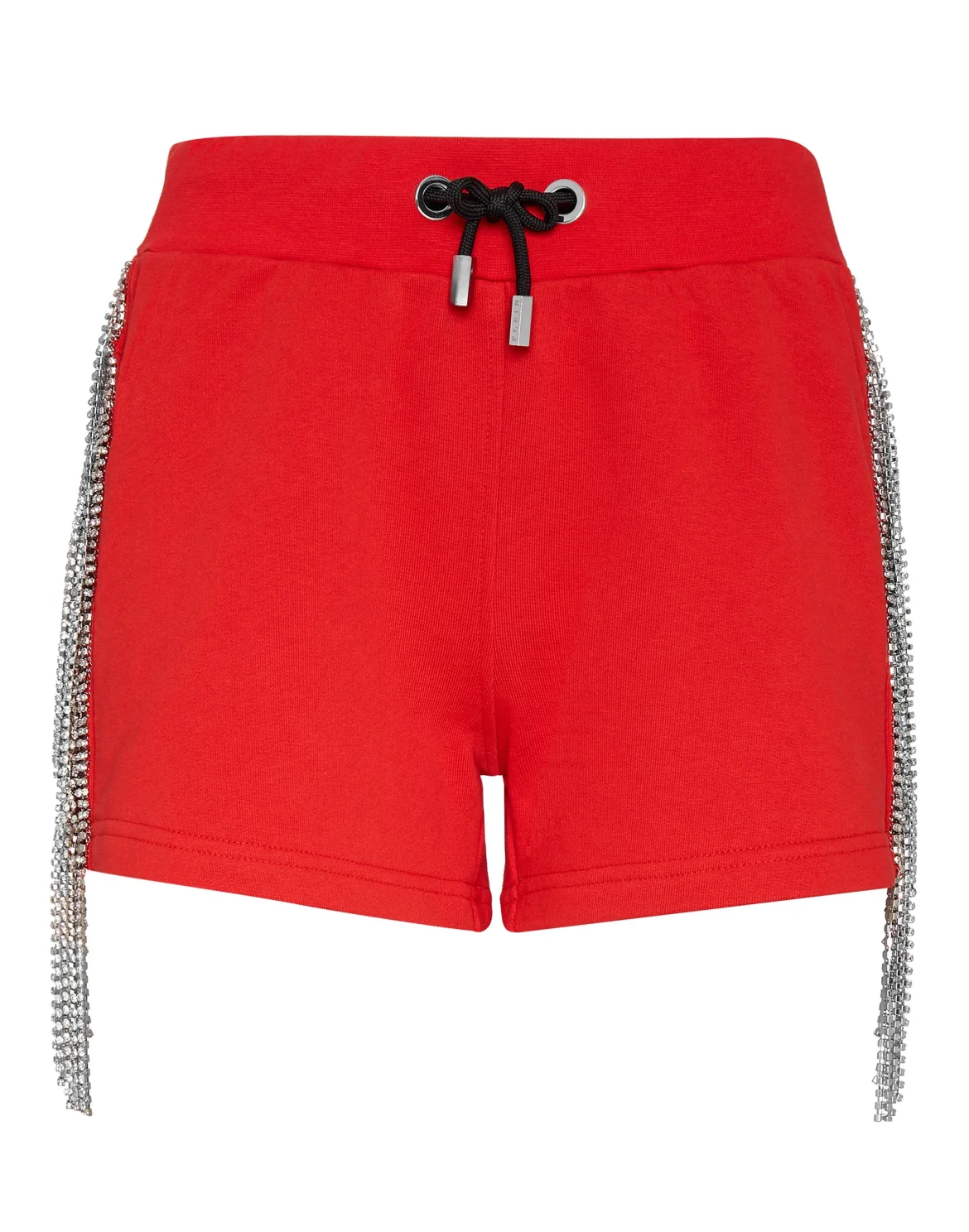 Jogging Shorts Crystal Fringe, цвет: Красный