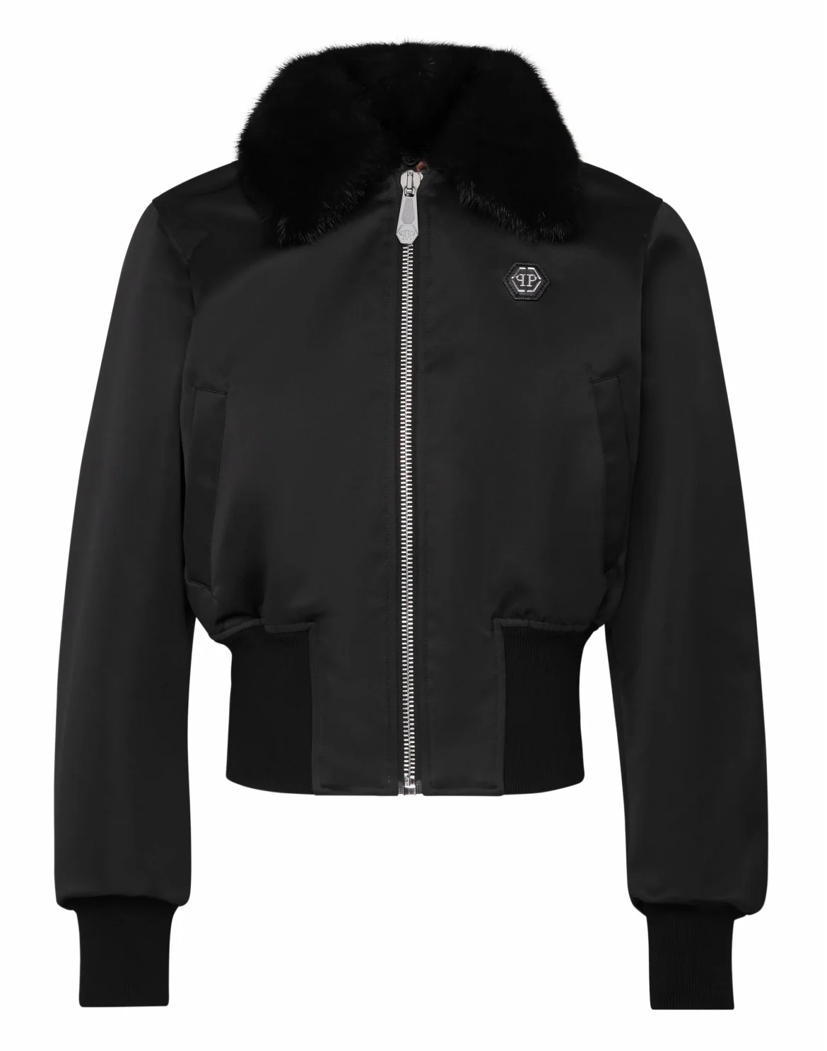 Bomber Look At Me  Skull crystal, цвет: Черный