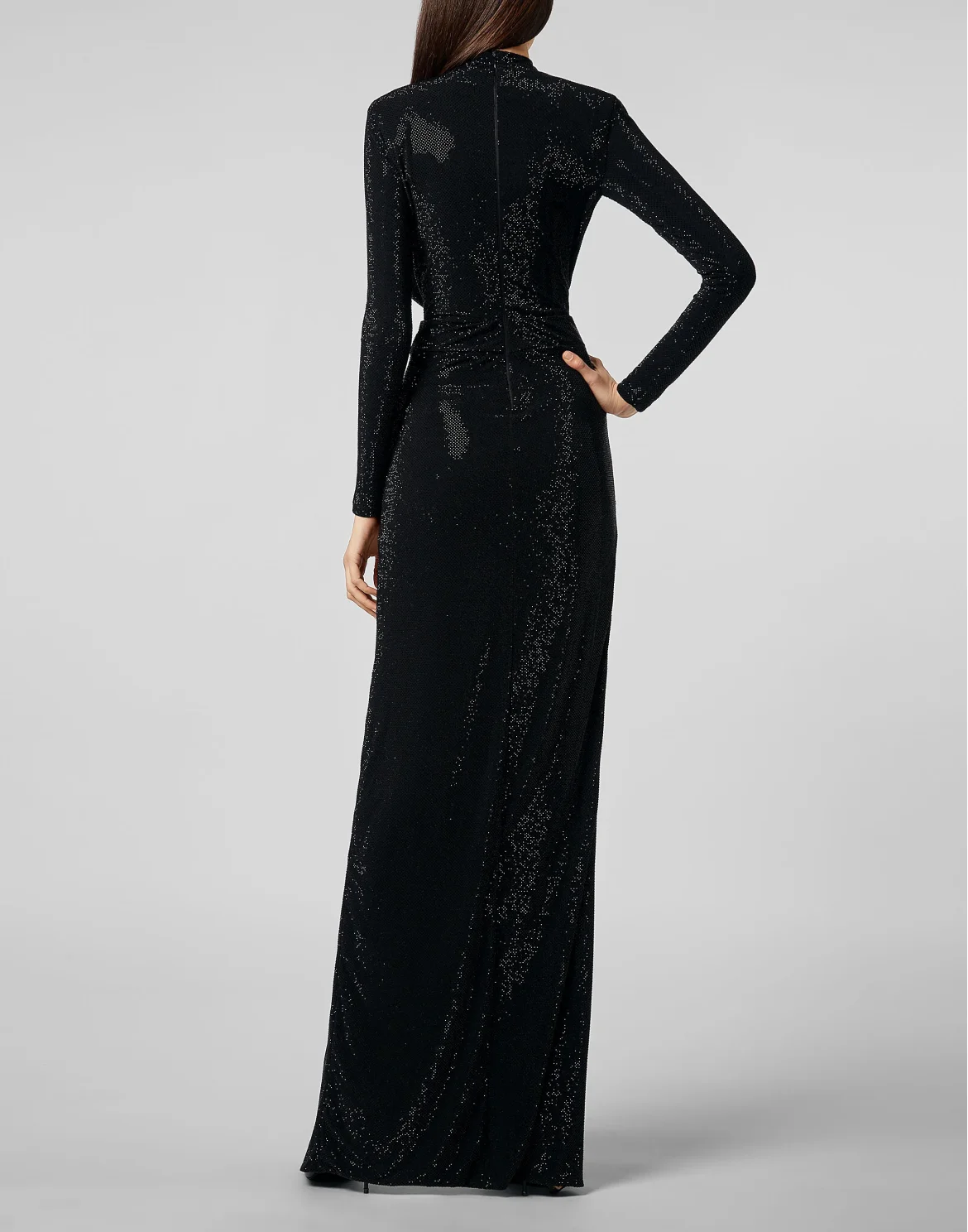Long Dress Aphrodite Crystal, цвет: Черный