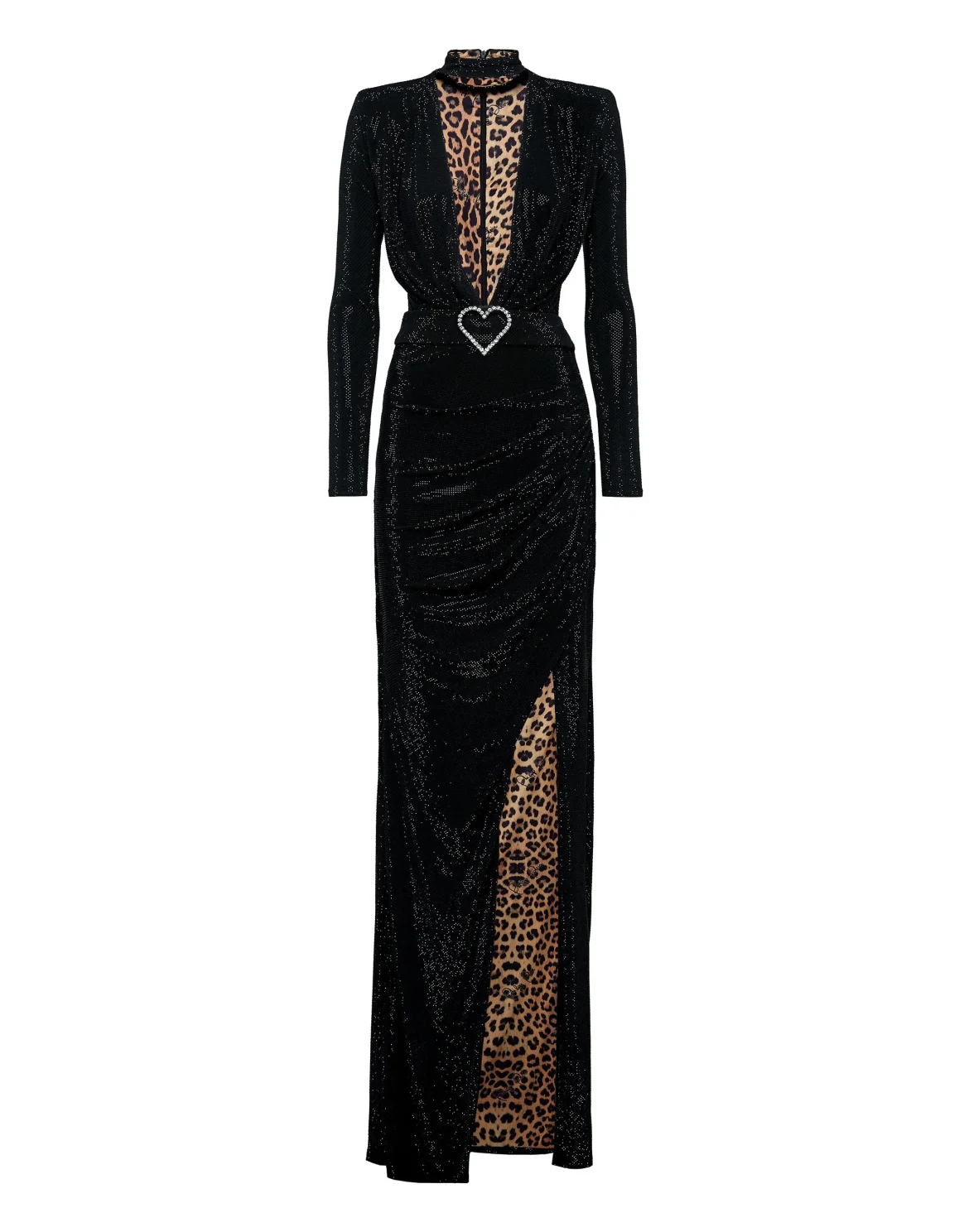 Long Dress Aphrodite Crystal, цвет: Черный