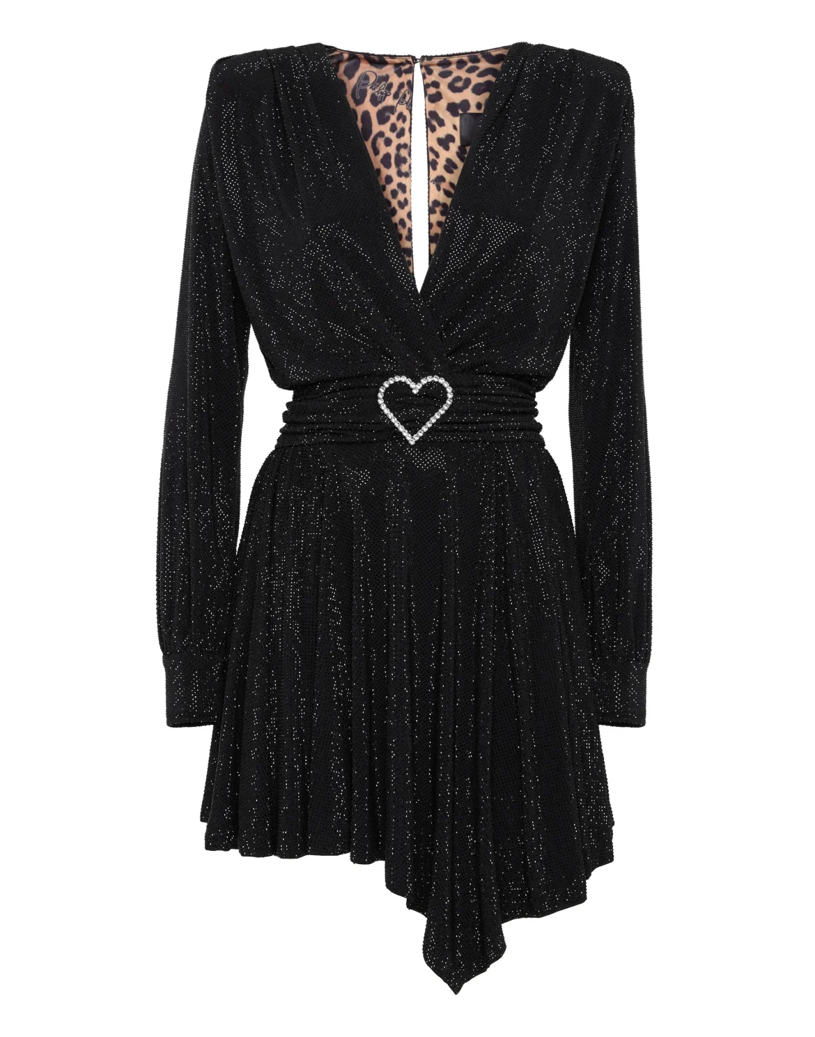 Short Dress Artemis Crystal, цвет: Черный