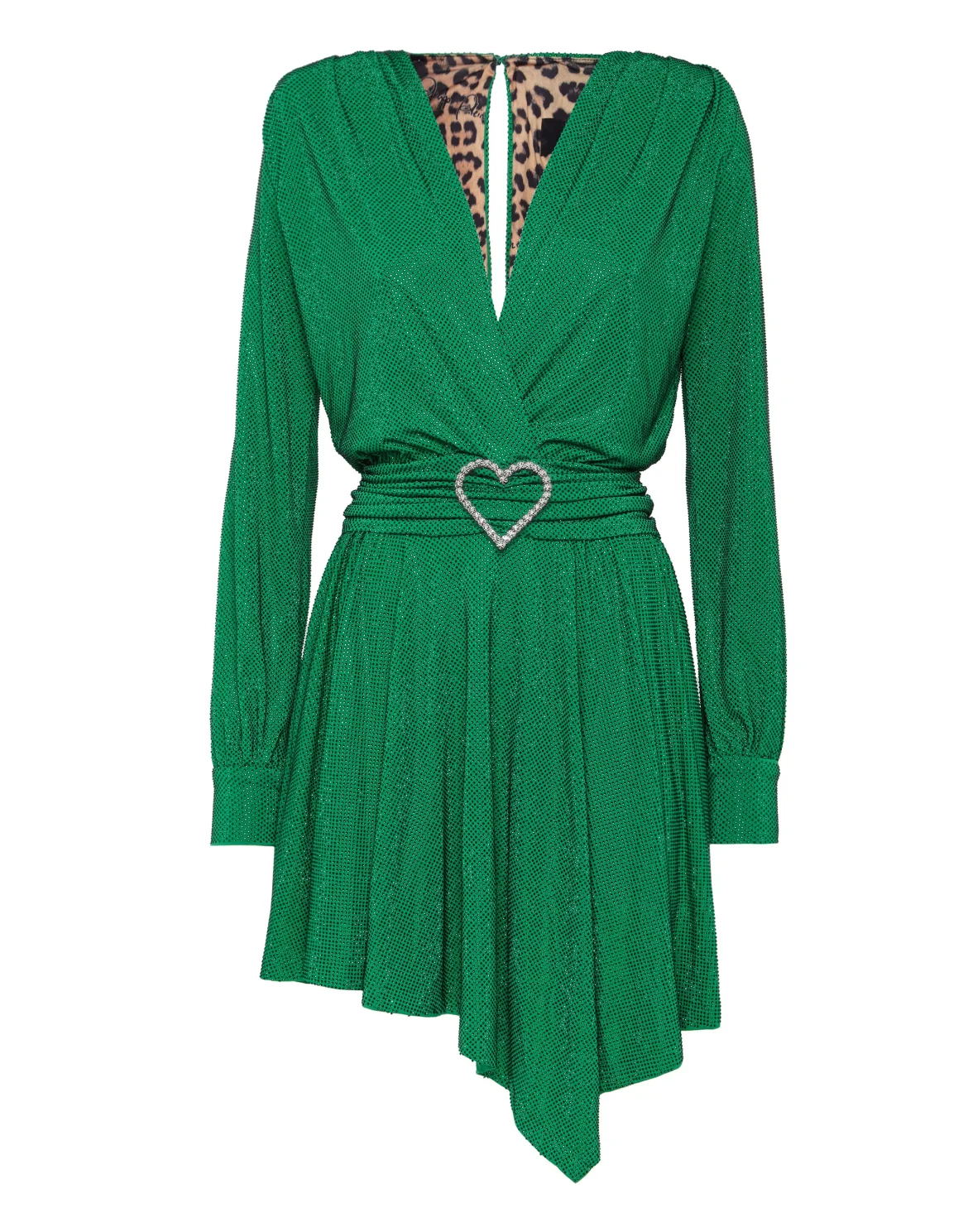 Short Dress Artemis Crystal, цвет: Зеленый