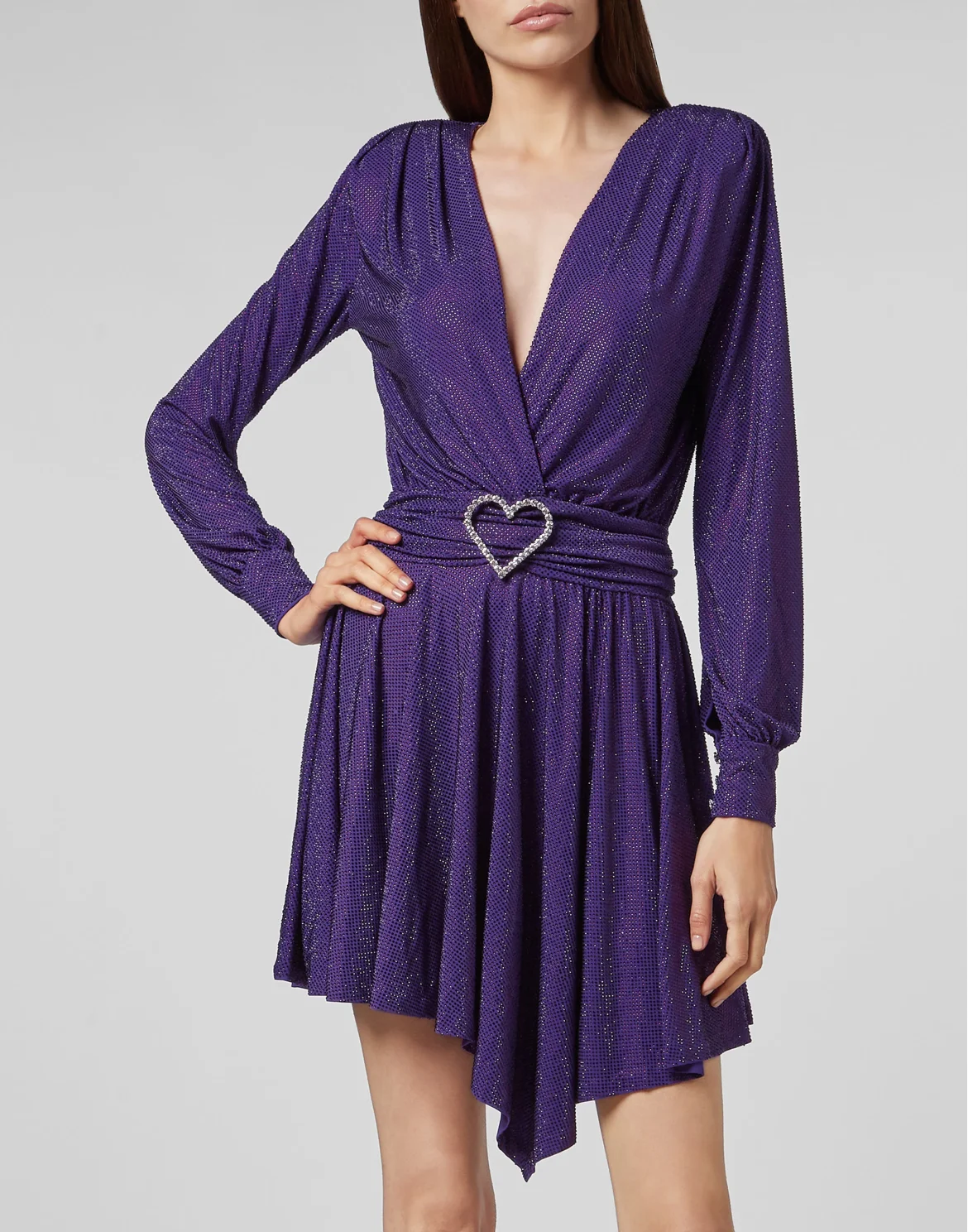 Short Dress Artemis Crystal, цвет: Фиолетовый