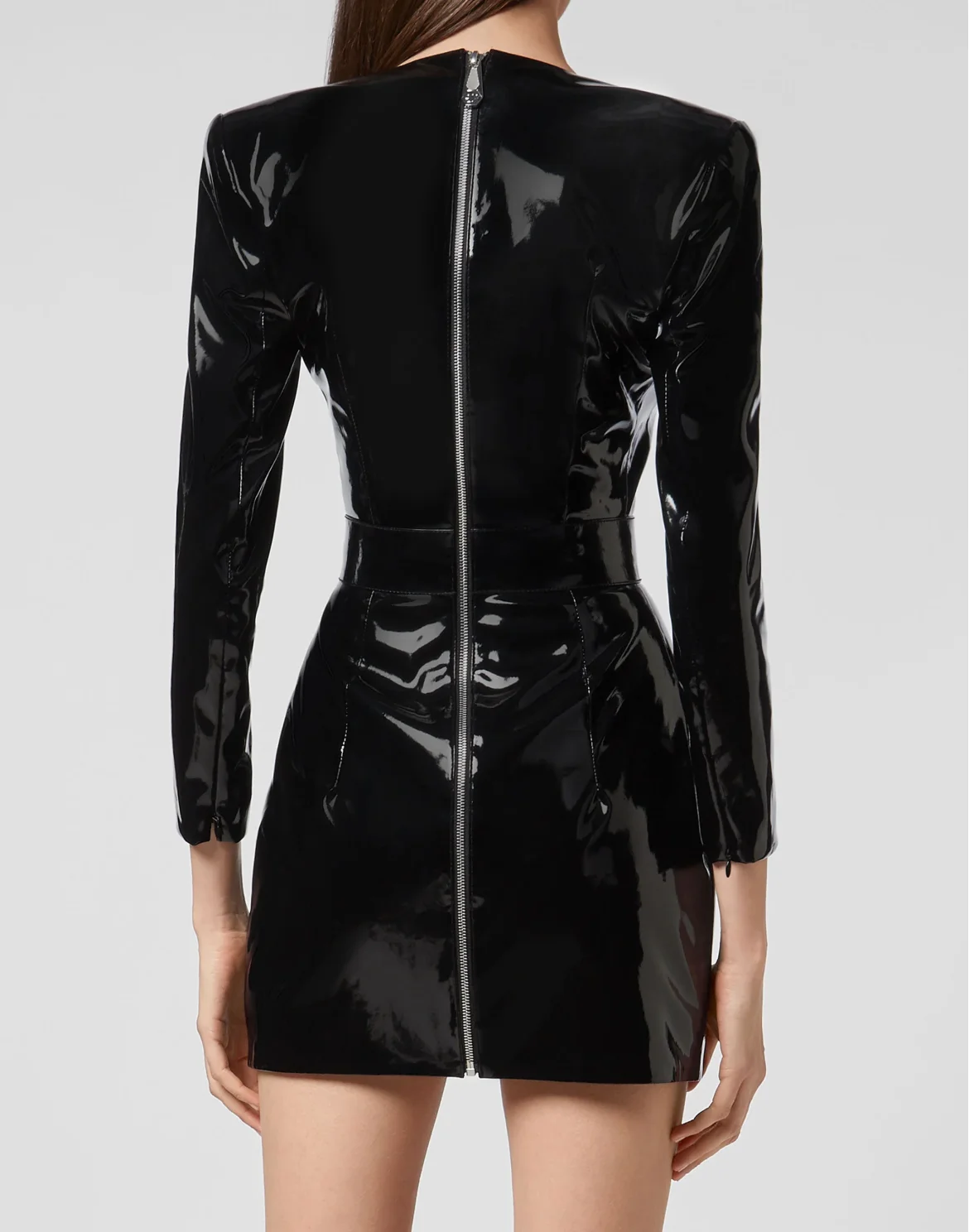 Short Dress Killer Latex, цвет: Черный
