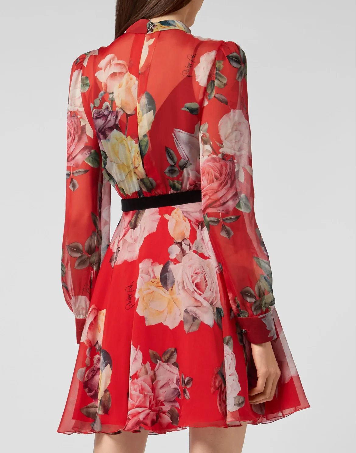 Short Dress Fyrial Flowers, цвет: Красный