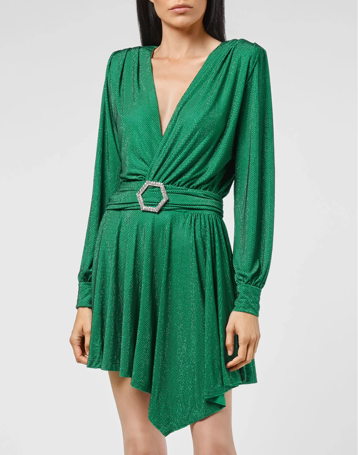 Short Dress Artemis Crystal, цвет: Зеленый