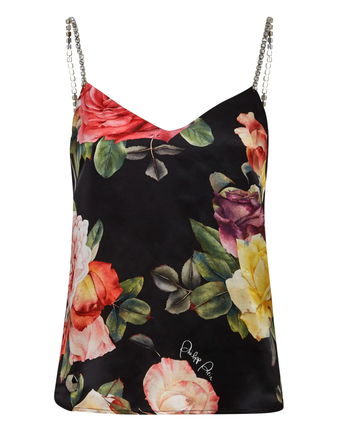 Tank Top Holiday Flowers, цвет: Черный
