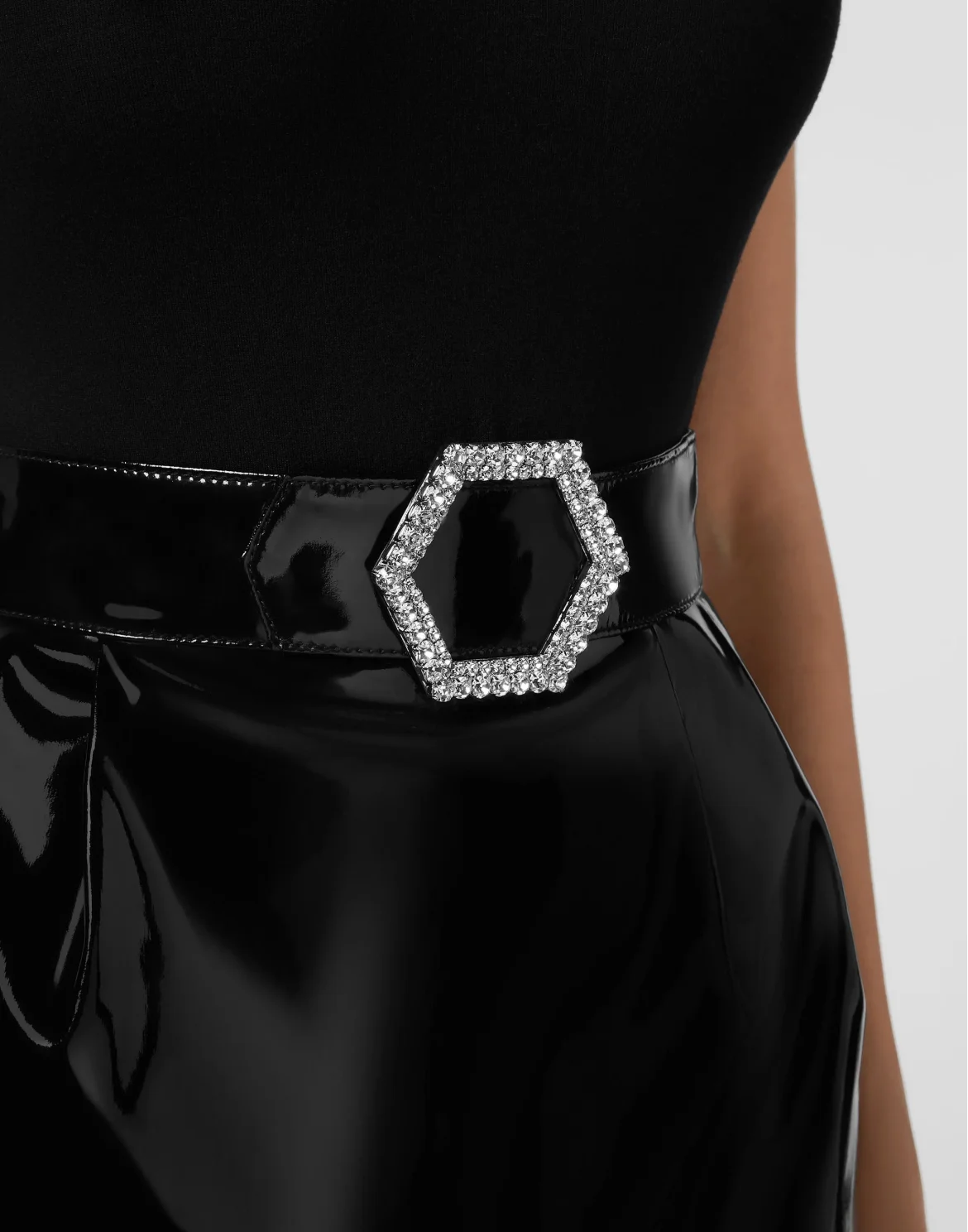 Short Skirt Killer  Latex, цвет: Черный