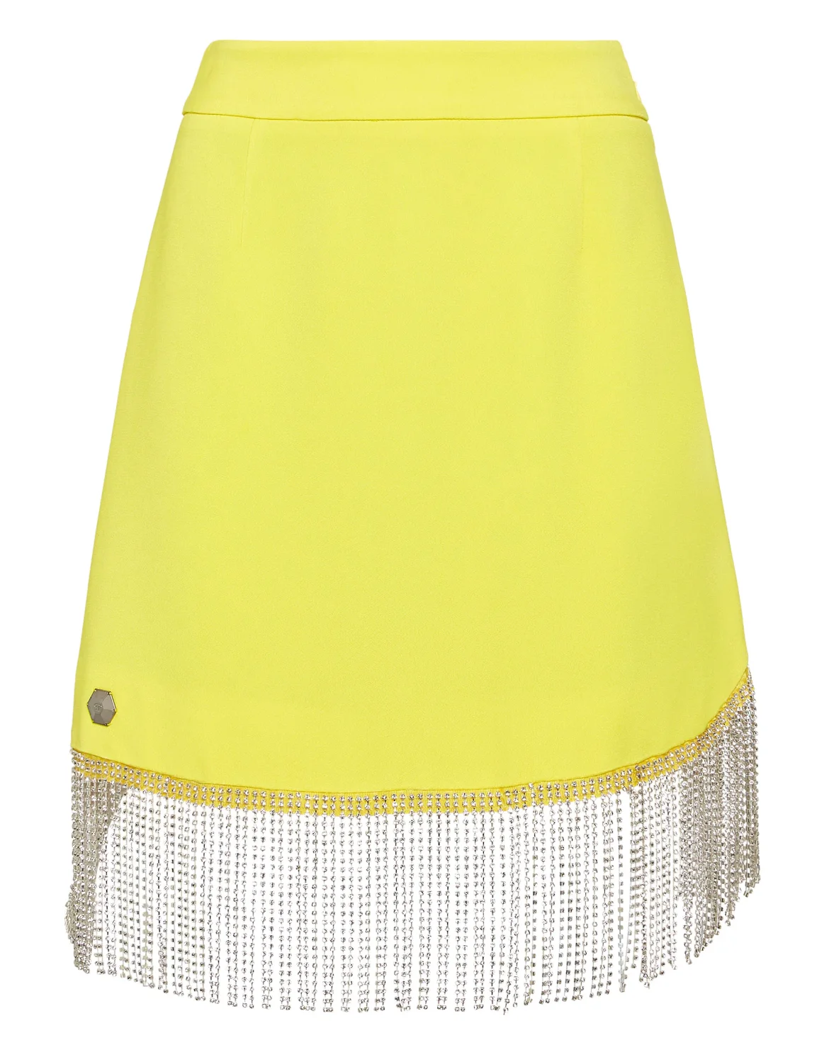 Short Full Color Crystal  Skirt Fringe, цвет: Желтый