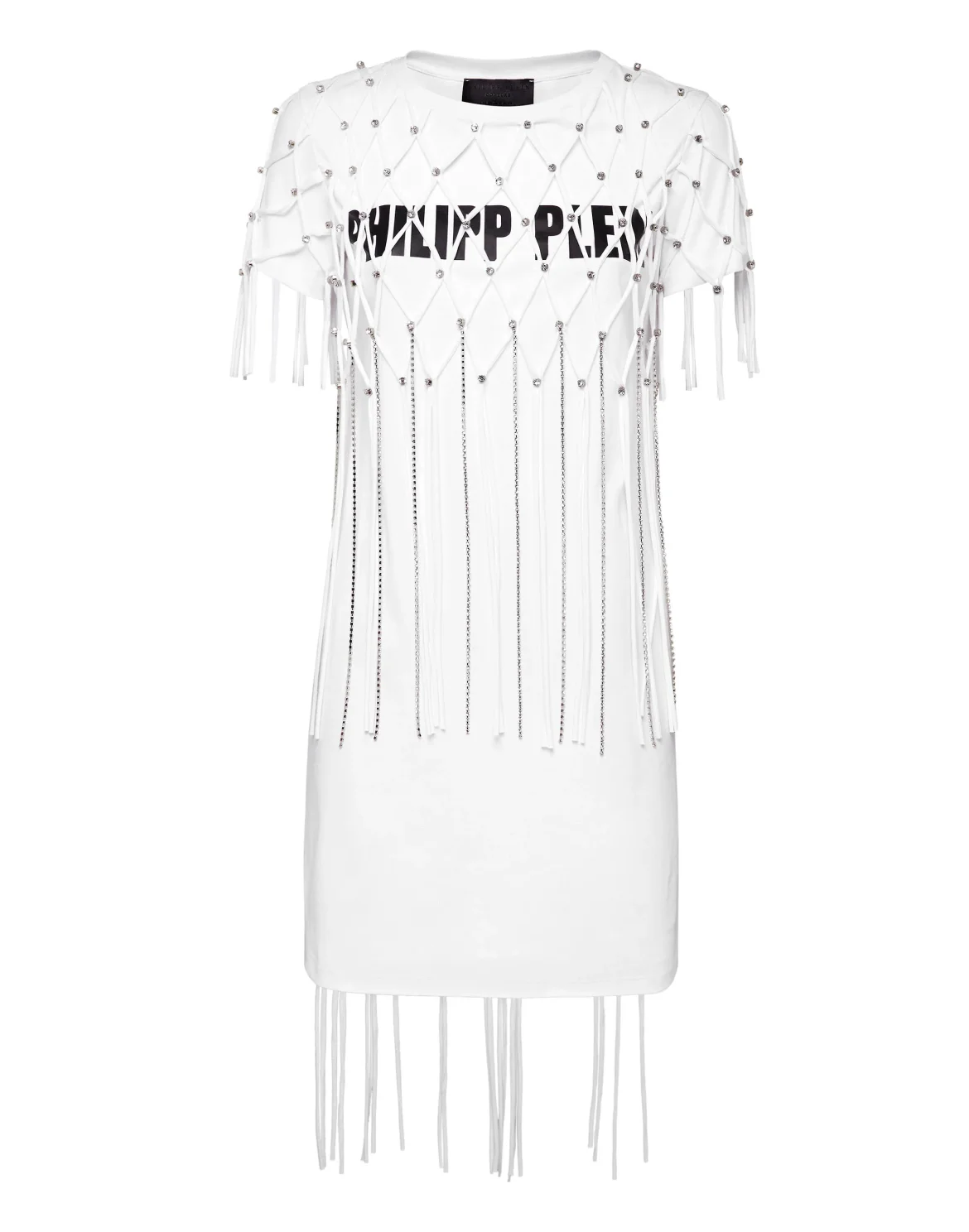 Short Dresses Moana Fringe, цвет: Белый