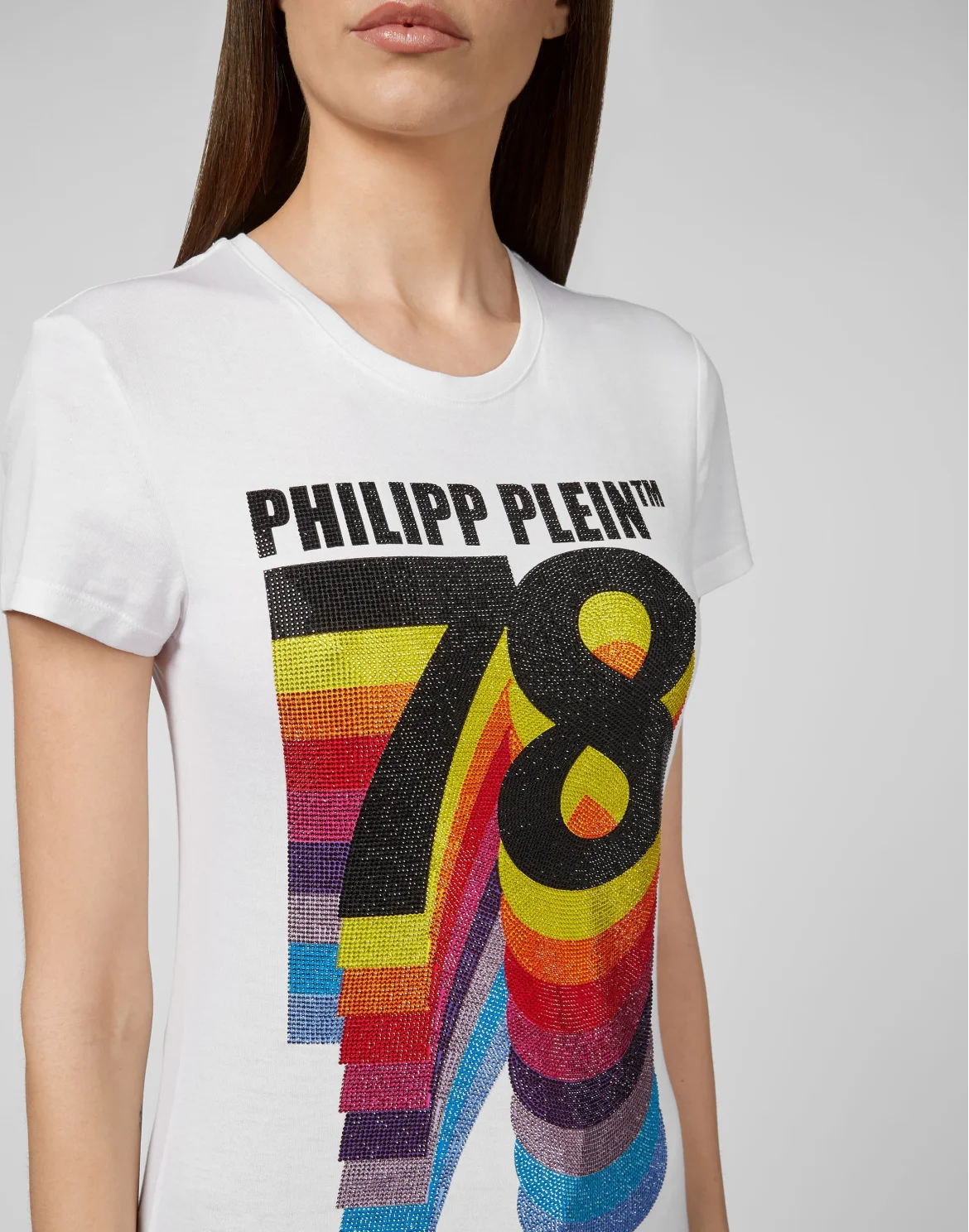T-shirt Round Neck SS Vintage PP1978, цвет: Белый