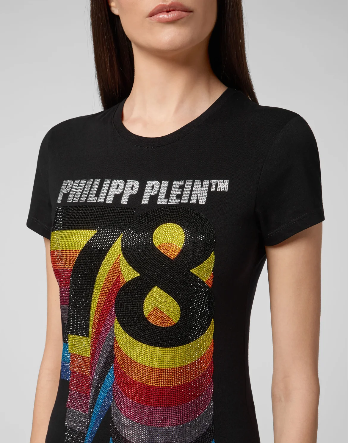 T-shirt Round Neck SS Vintage PP1978, цвет: Черный