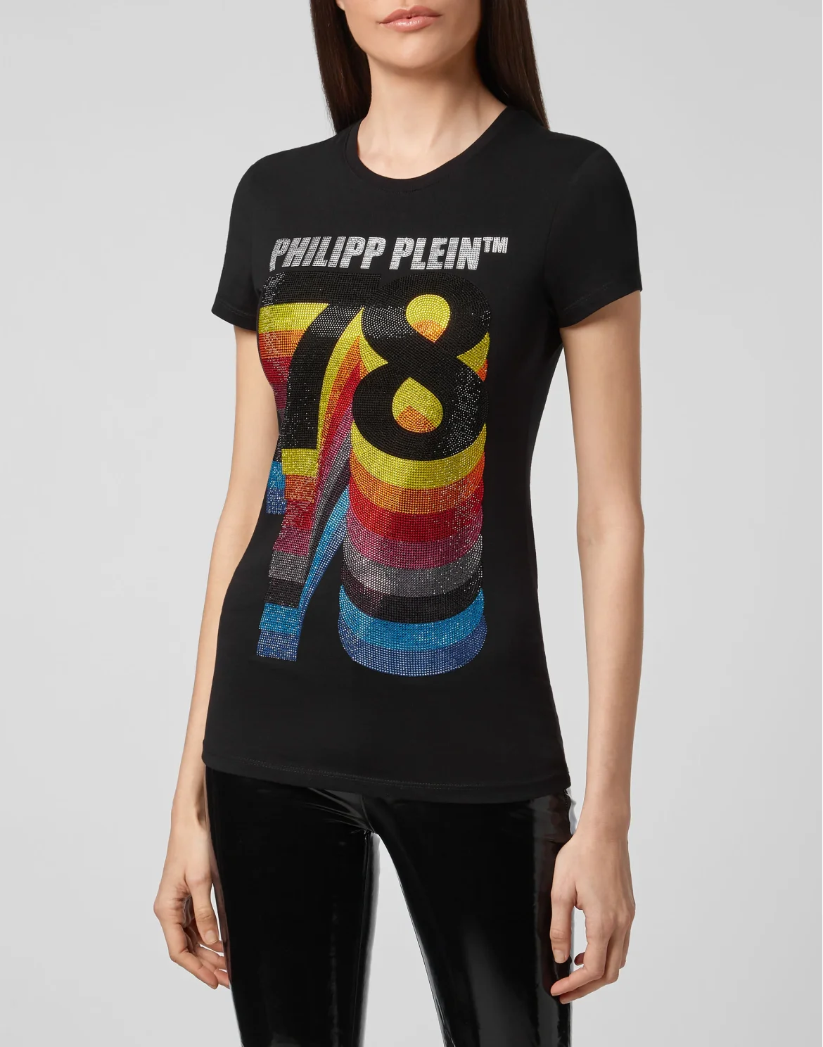 T-shirt Round Neck SS Vintage PP1978, цвет: Черный