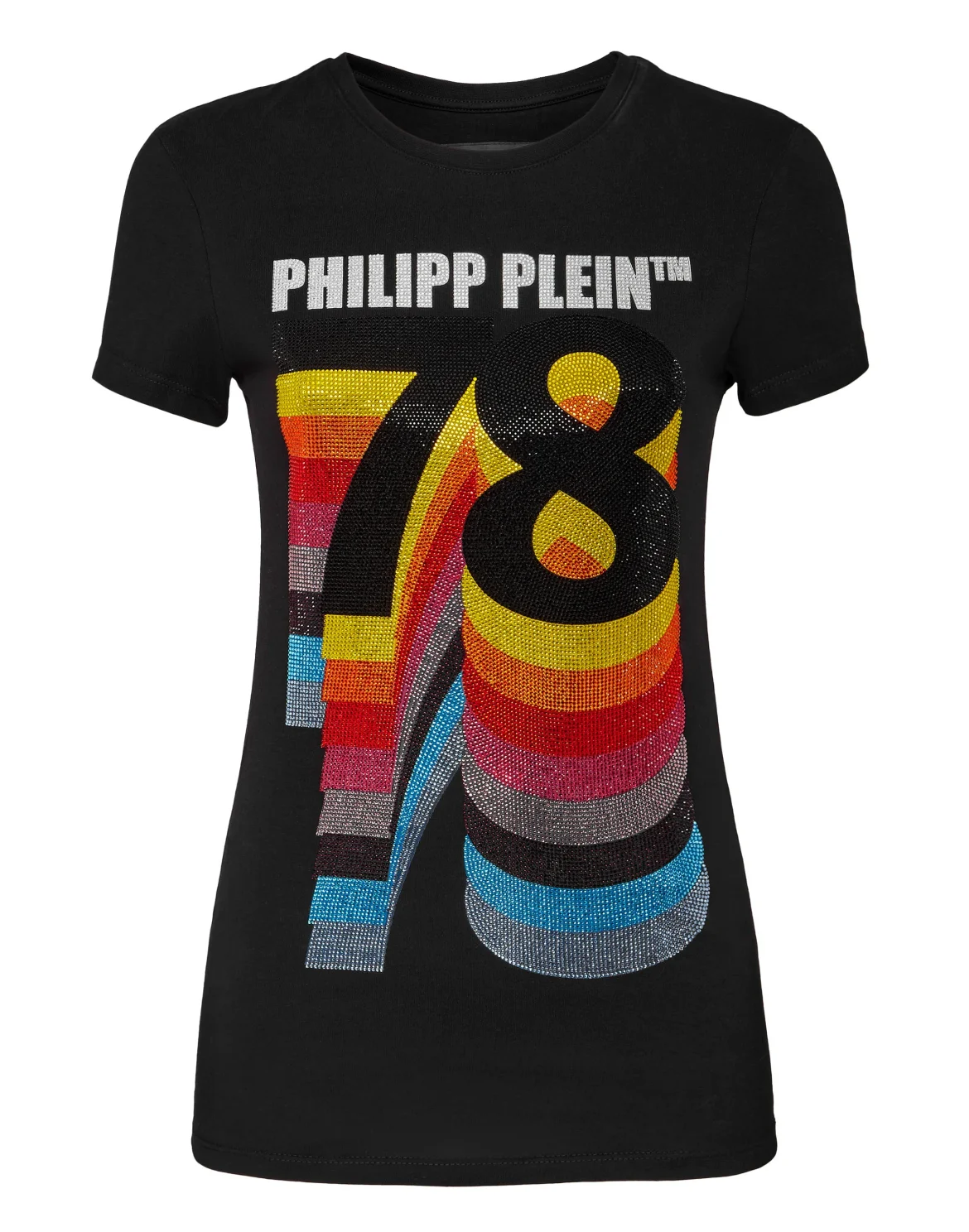 T-shirt Round Neck SS Vintage PP1978, цвет: Черный