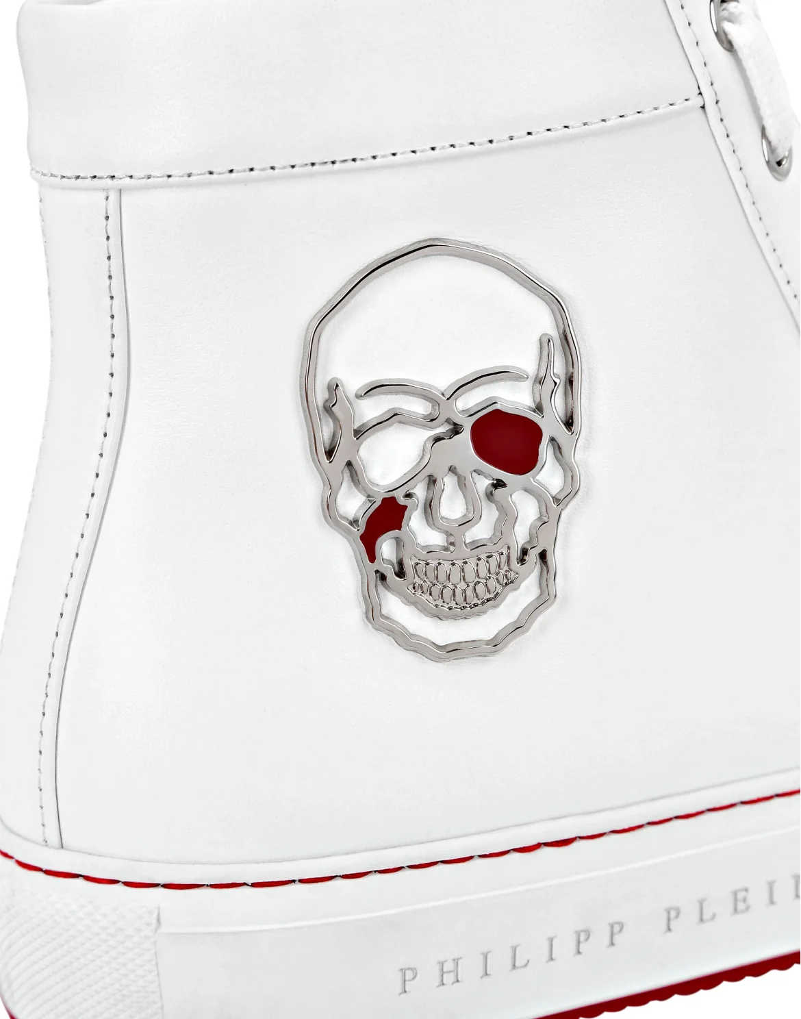 Hi-Top Sneakers The $kull TM, цвет: Белый