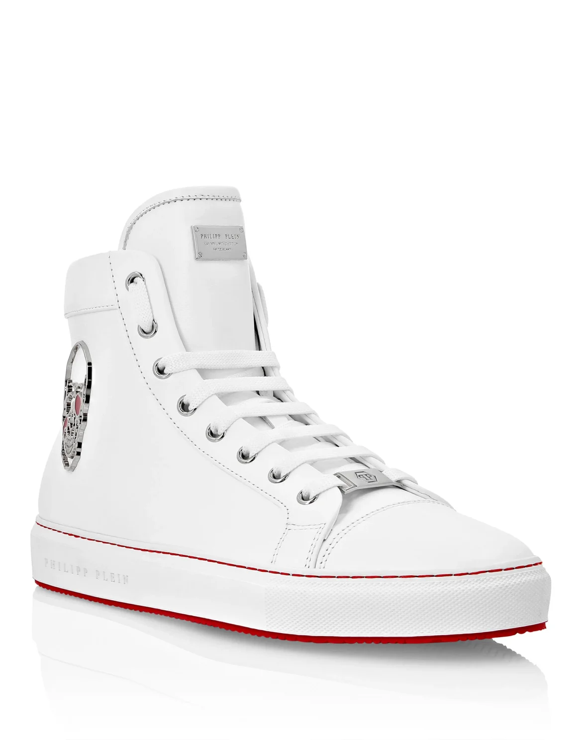 Hi-Top Sneakers The $kull TM, цвет: Белый
