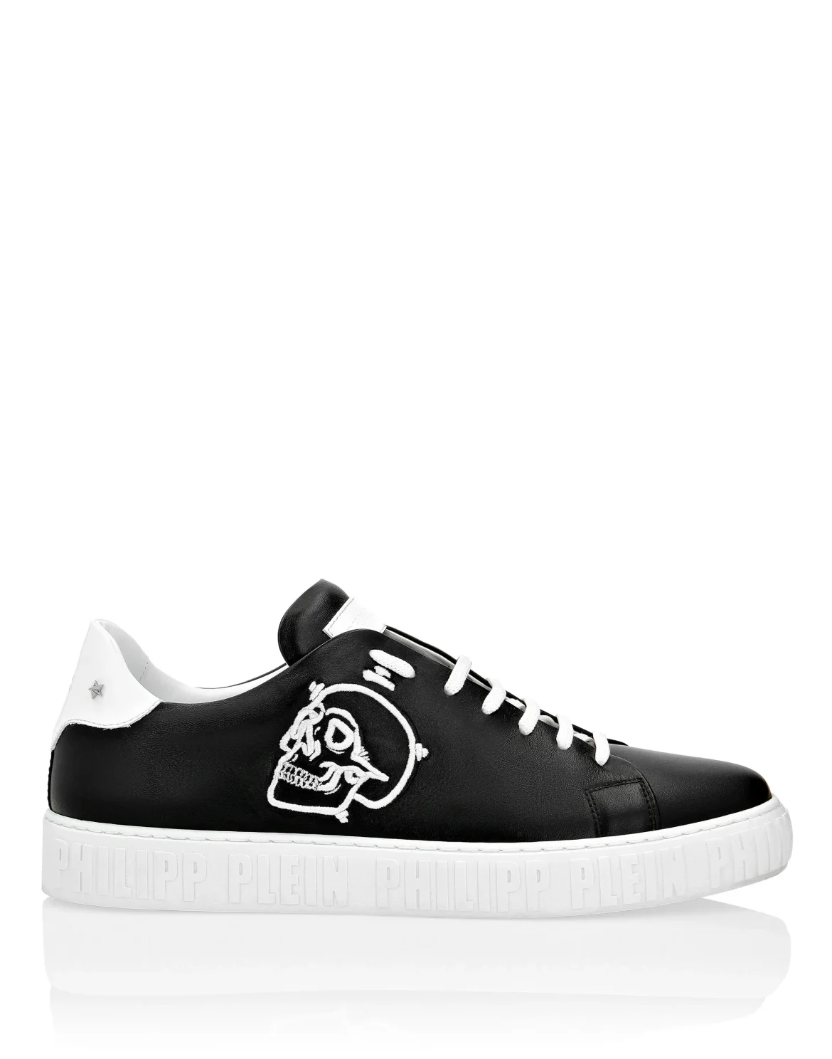 Lo-Top Sneakers Skull, цвет: Черный