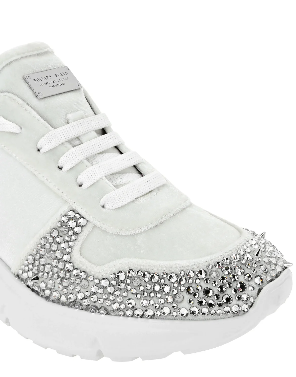 Runner velvet Studs, цвет: Белый