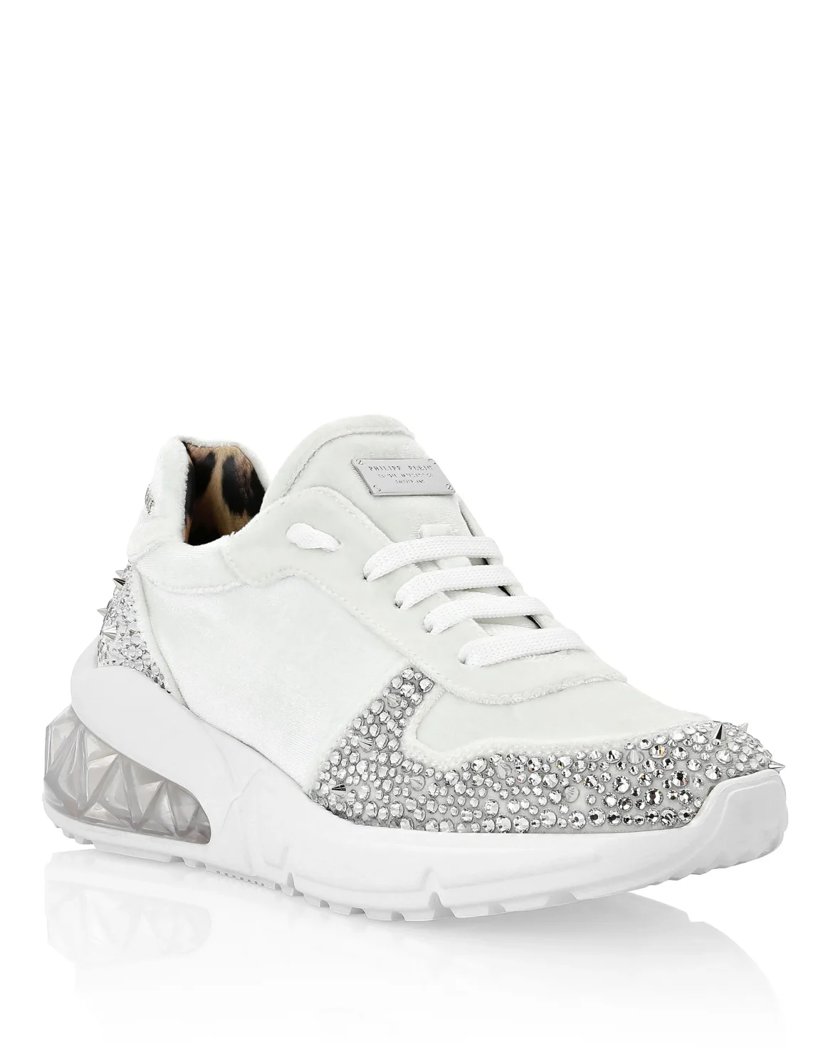 Runner velvet Studs, цвет: Белый