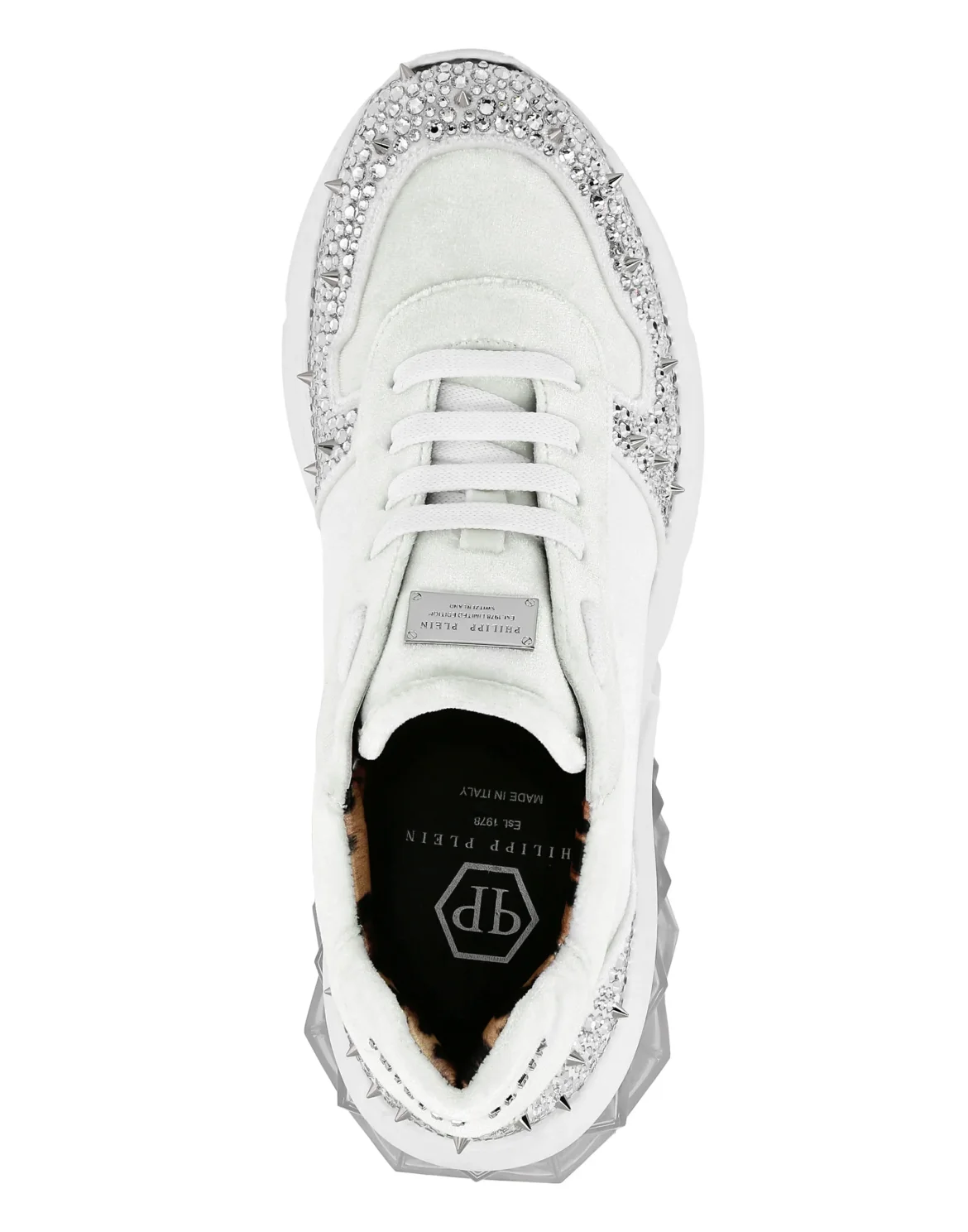 Runner velvet Studs, цвет: Белый