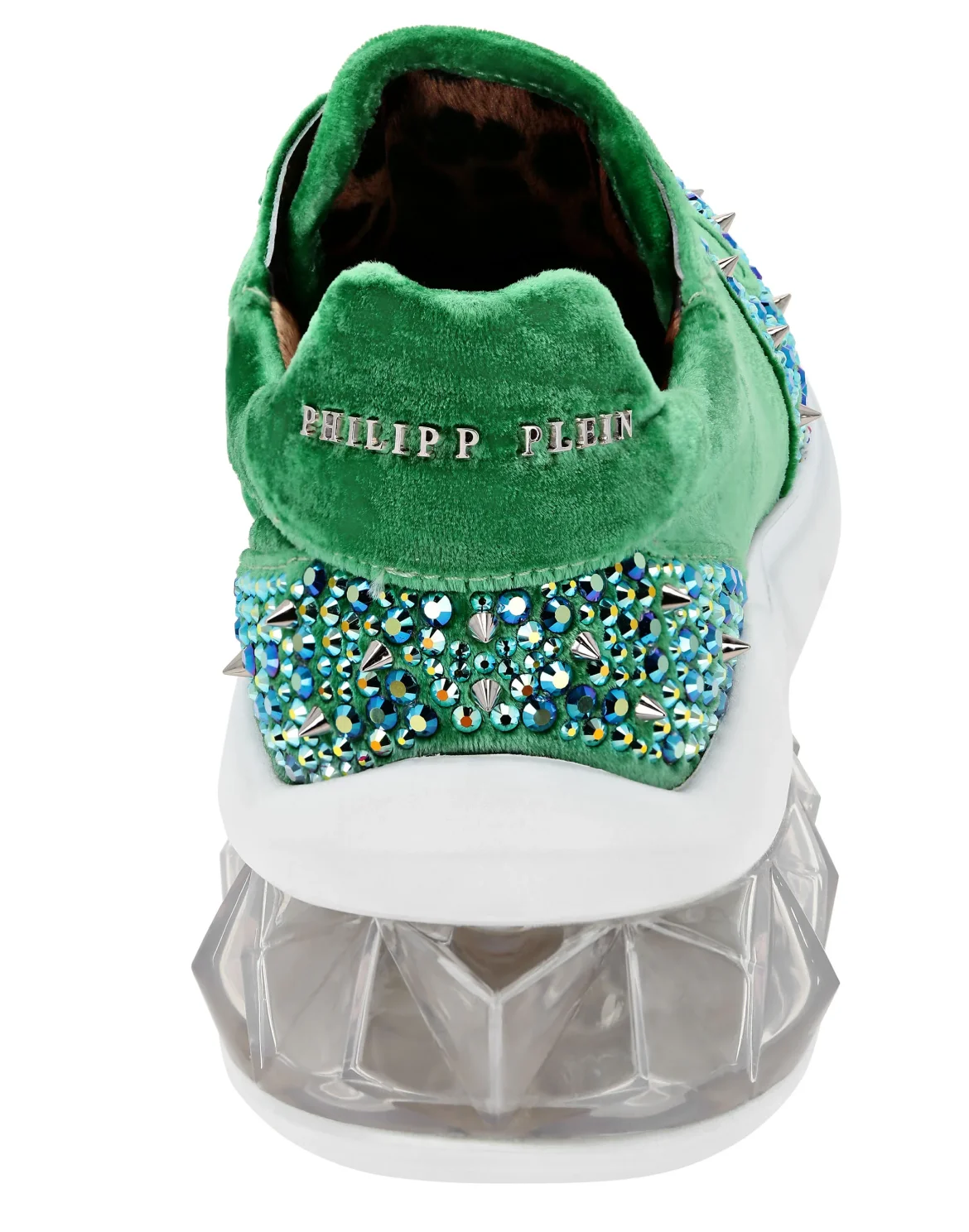Runner velvet Studs, цвет: Зеленый