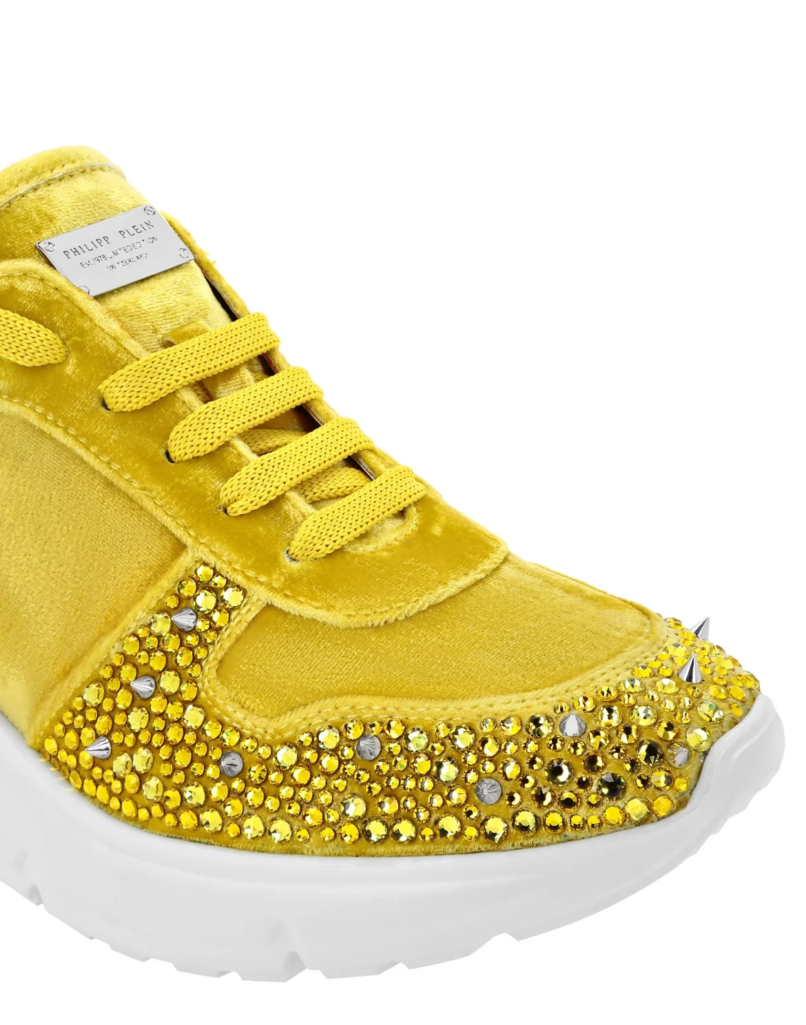 Runner velvet Studs, цвет: Желтый