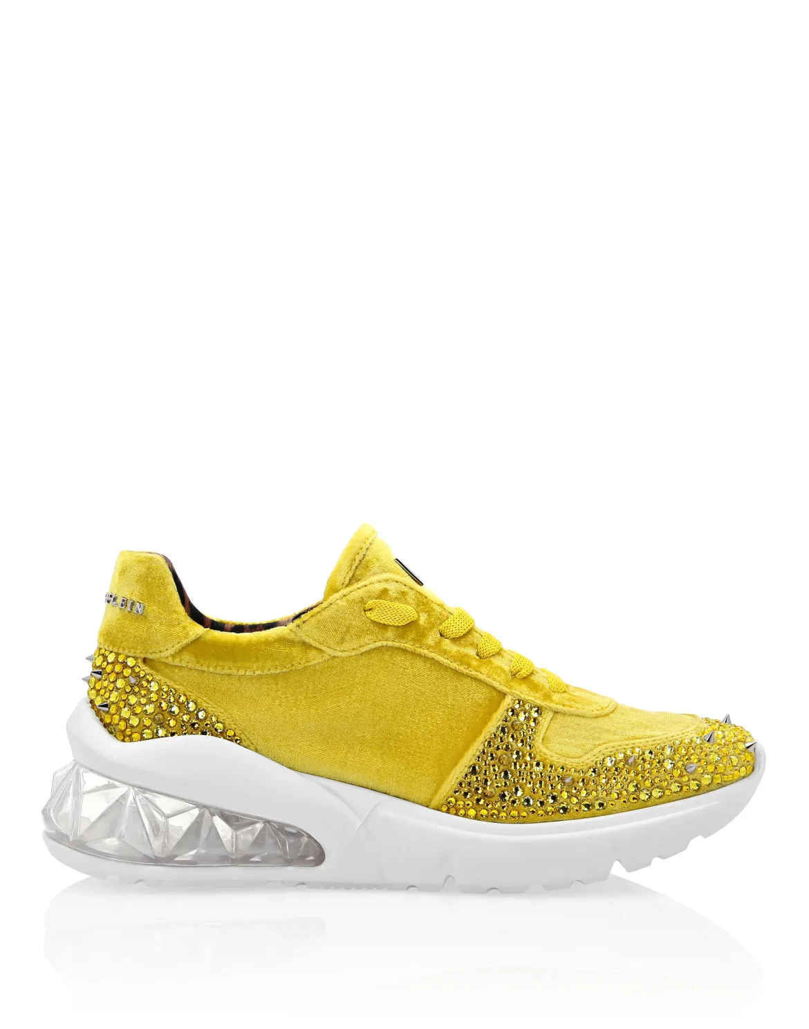 Runner velvet Studs, цвет: Желтый