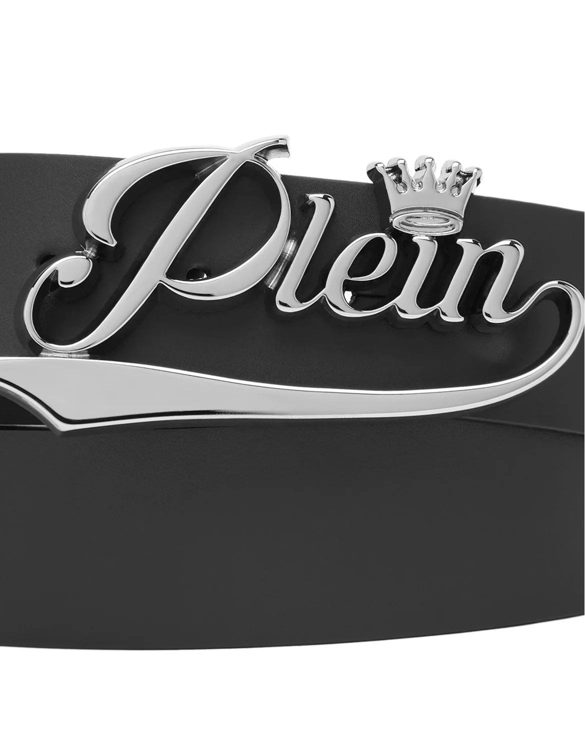 Leather Belt King Plein, цвет: Черный
