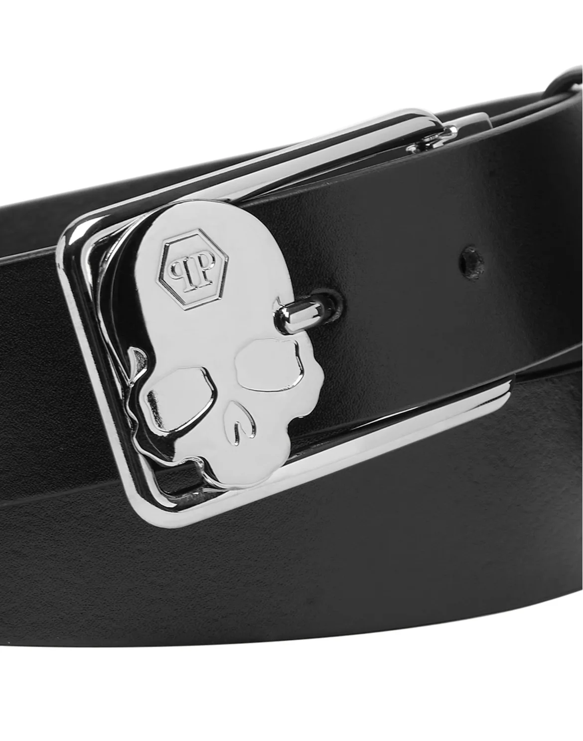 Leather Belt, цвет: Черный