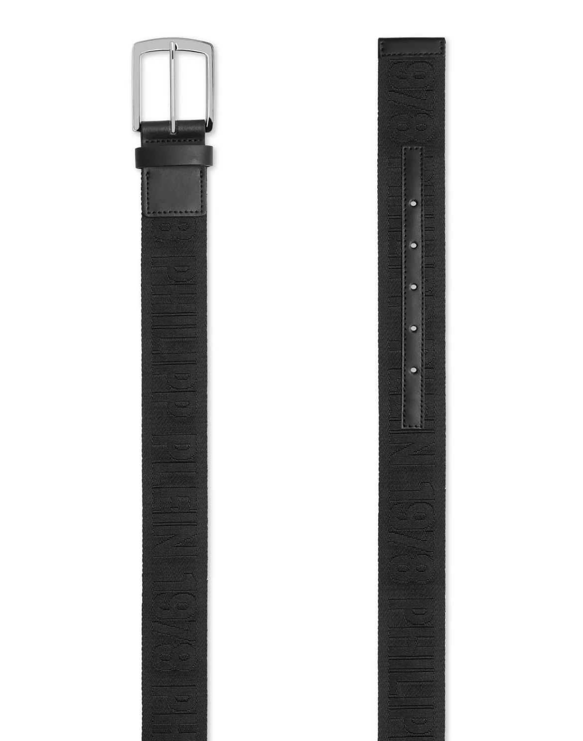 Leather Belt PP1978, цвет: Черный