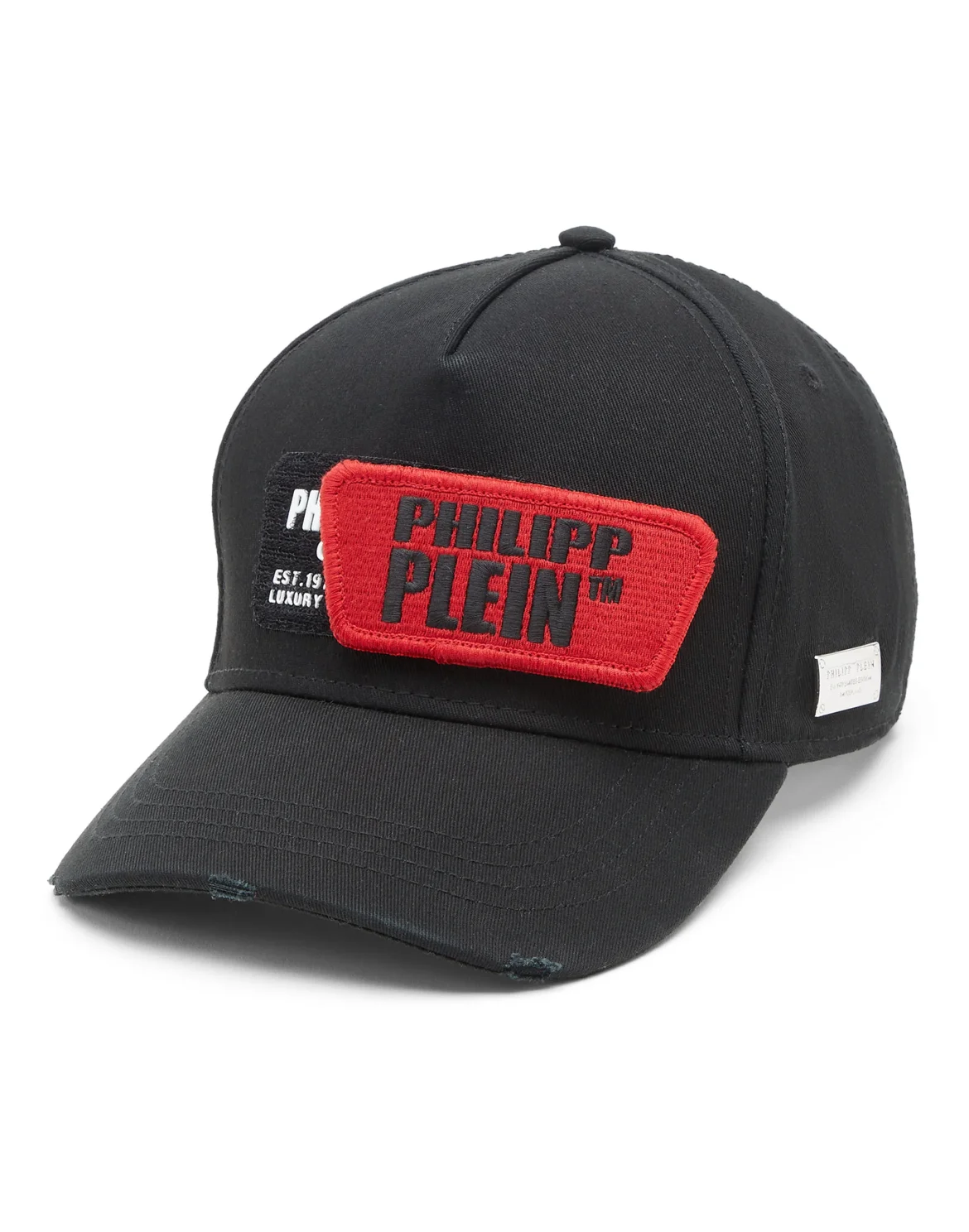 Baseball Cap Rubber Patches Philipp Plein TM, цвет: Черный