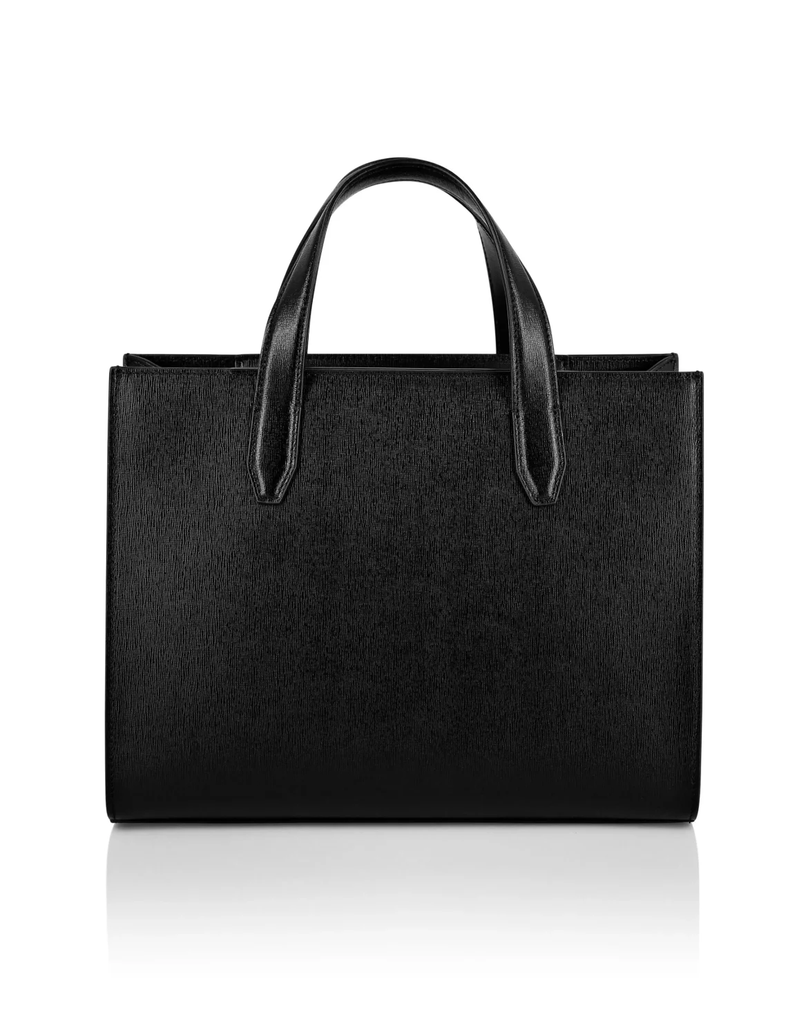 Leather Shoulder Bag Philipp Plein TM, цвет: Черный