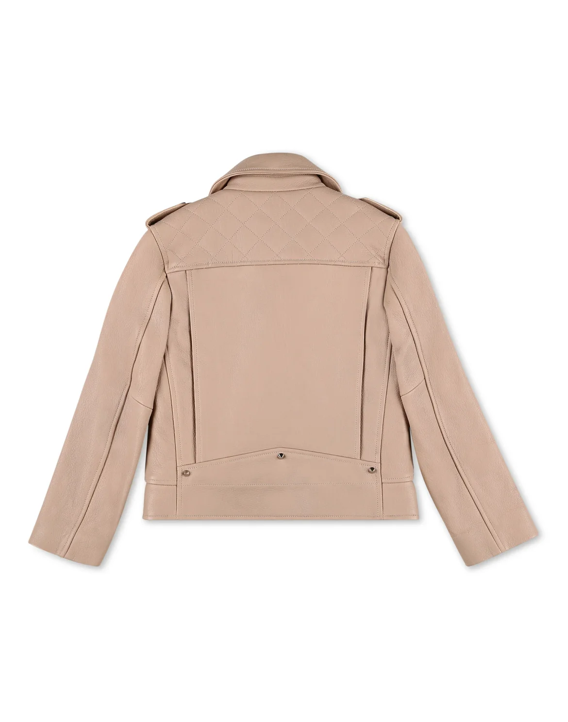 Biker Jacket Iconic Plein, цвет: Бежевый