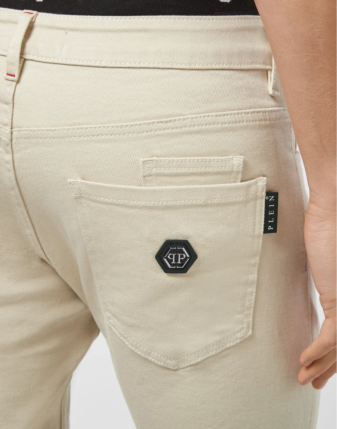 Denim Super Straight Cut Istitutional, цвет: Бежевый