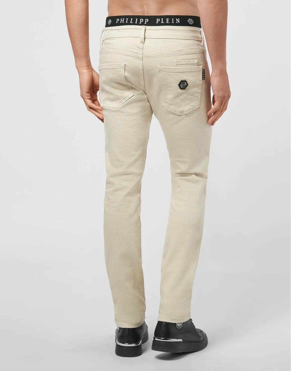 Denim Super Straight Cut Istitutional, цвет: Бежевый