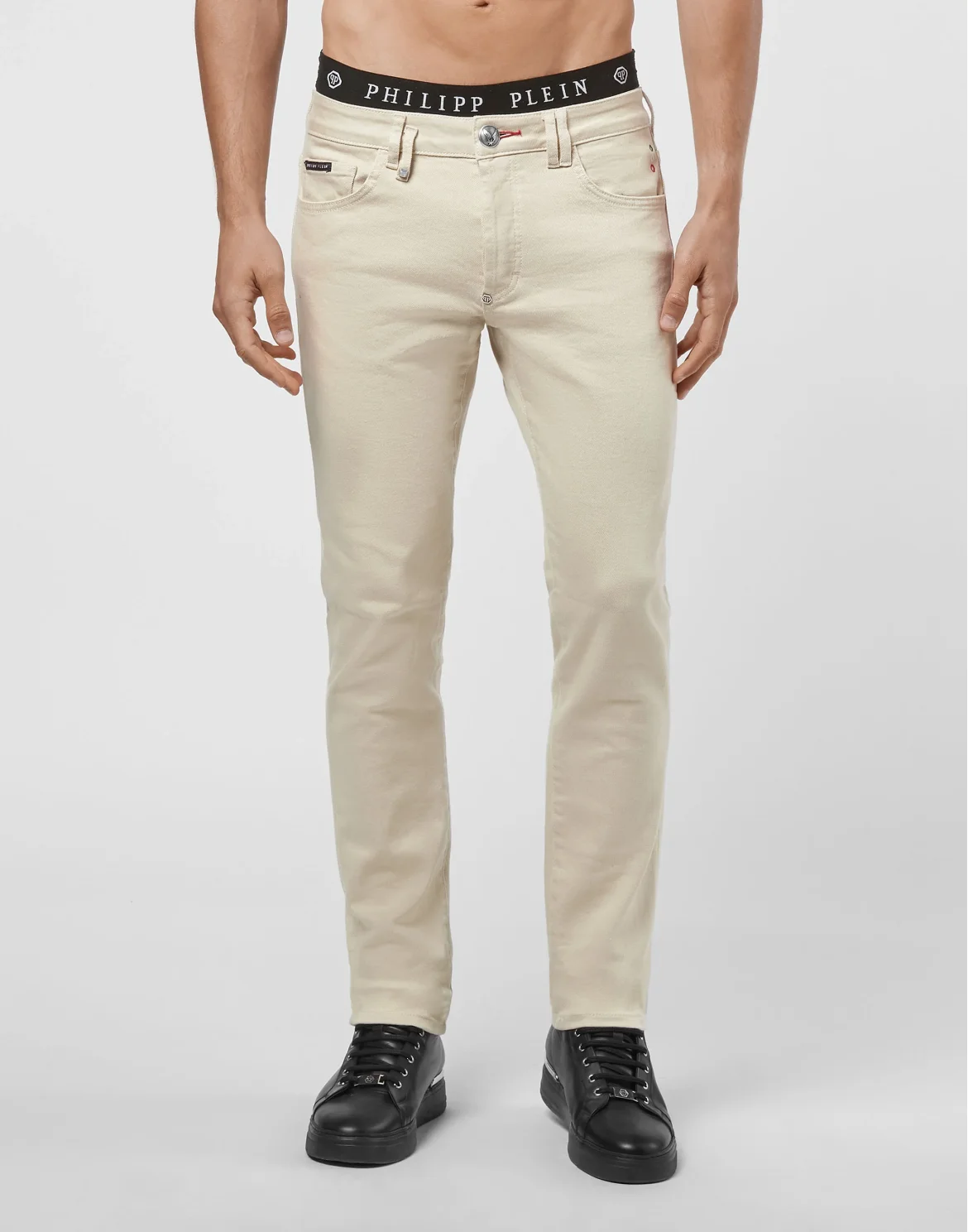 Denim Super Straight Cut Istitutional, цвет: Бежевый