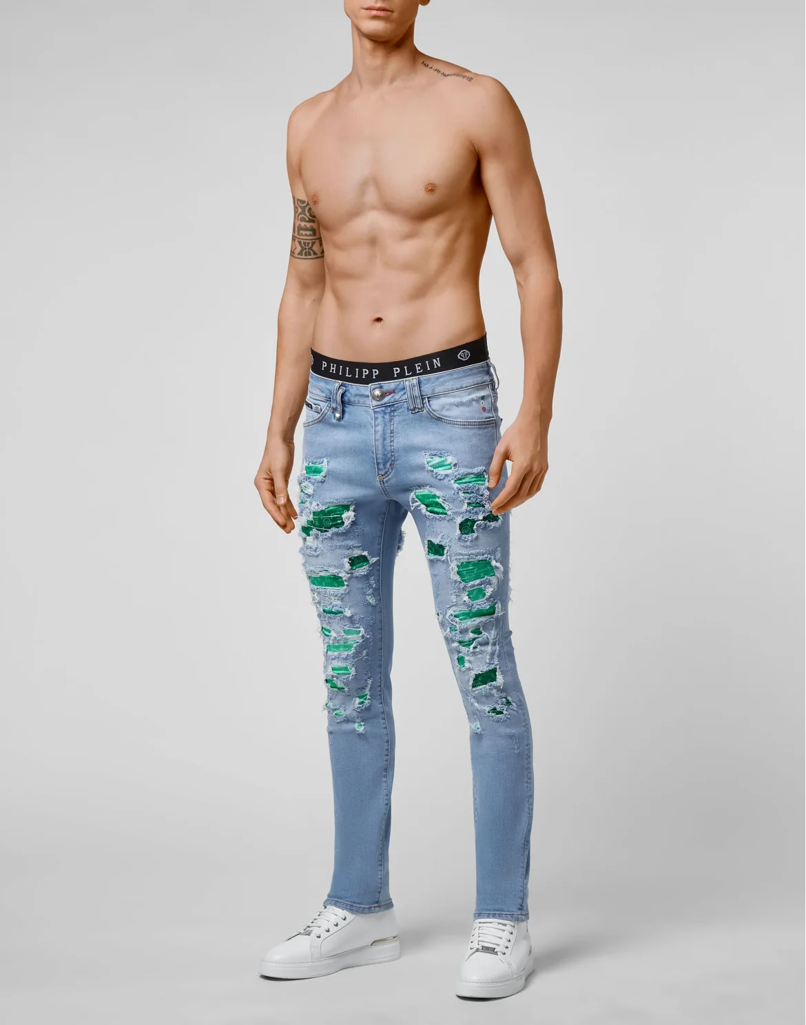 Denim Slim Fit New Baroque, цвет: Голубой