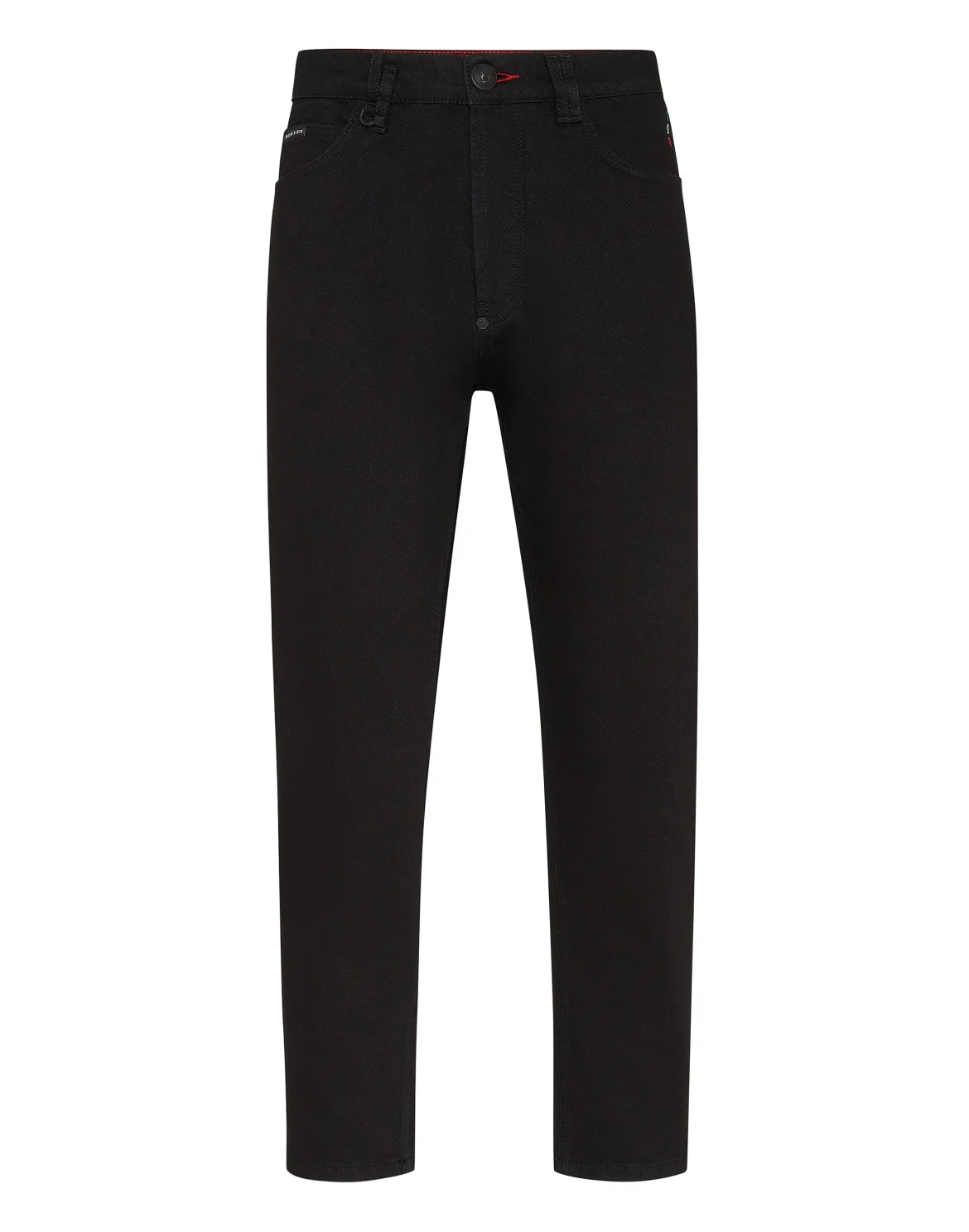Denim Trousers Carrot Fit Iconic Plein, цвет: Черный