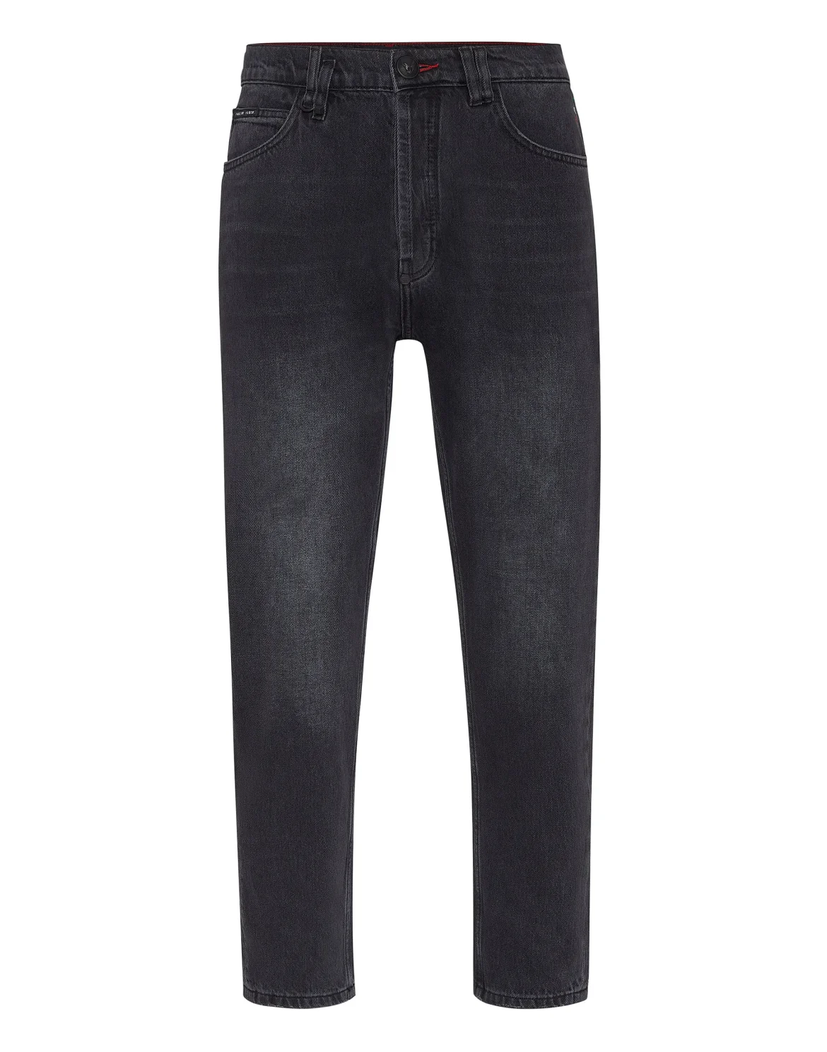 Denim Trousers Carrot Fit Iconic Plein, цвет: Черный