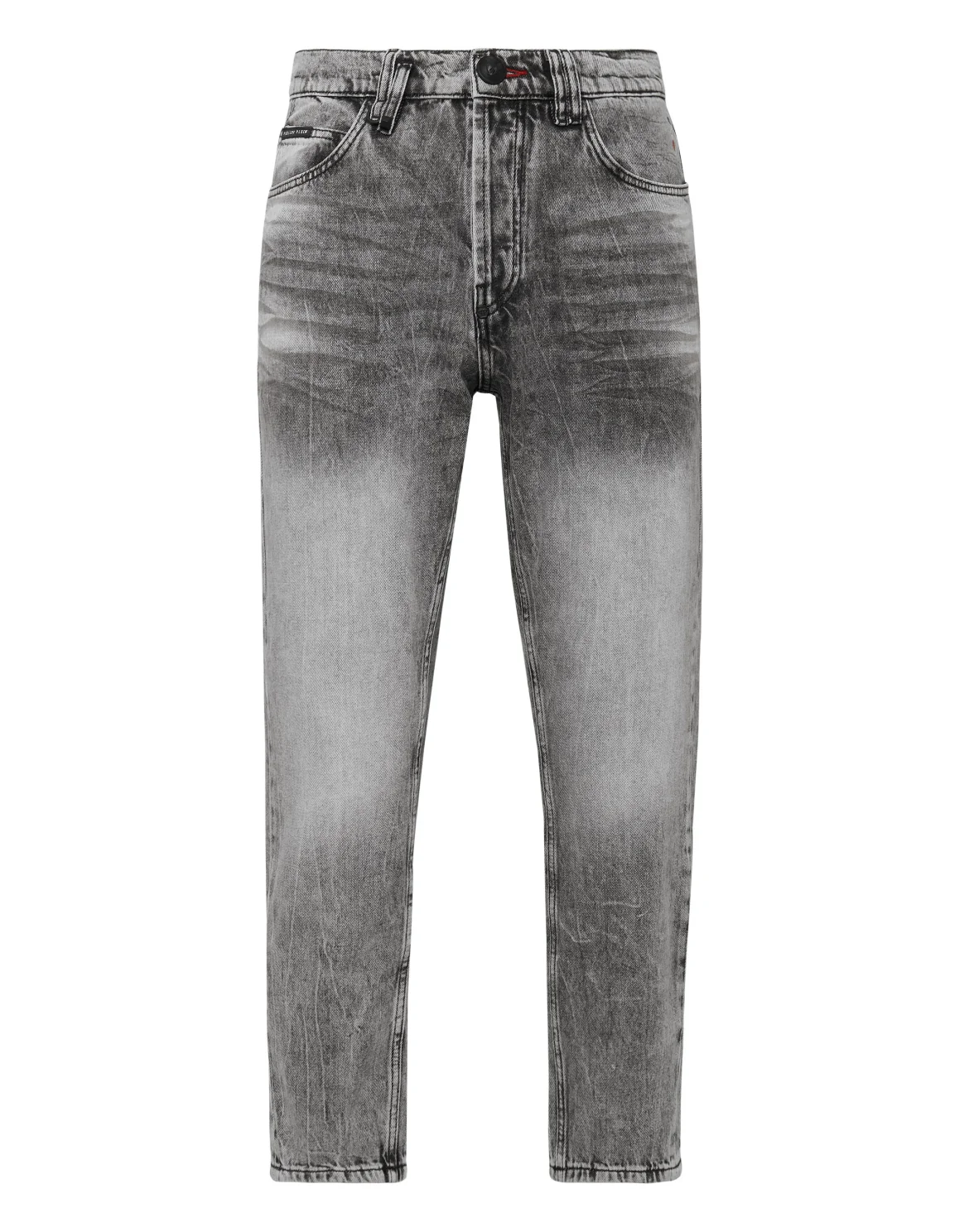 Denim Trousers Carrot Fit Iconic Plein, цвет: Черный