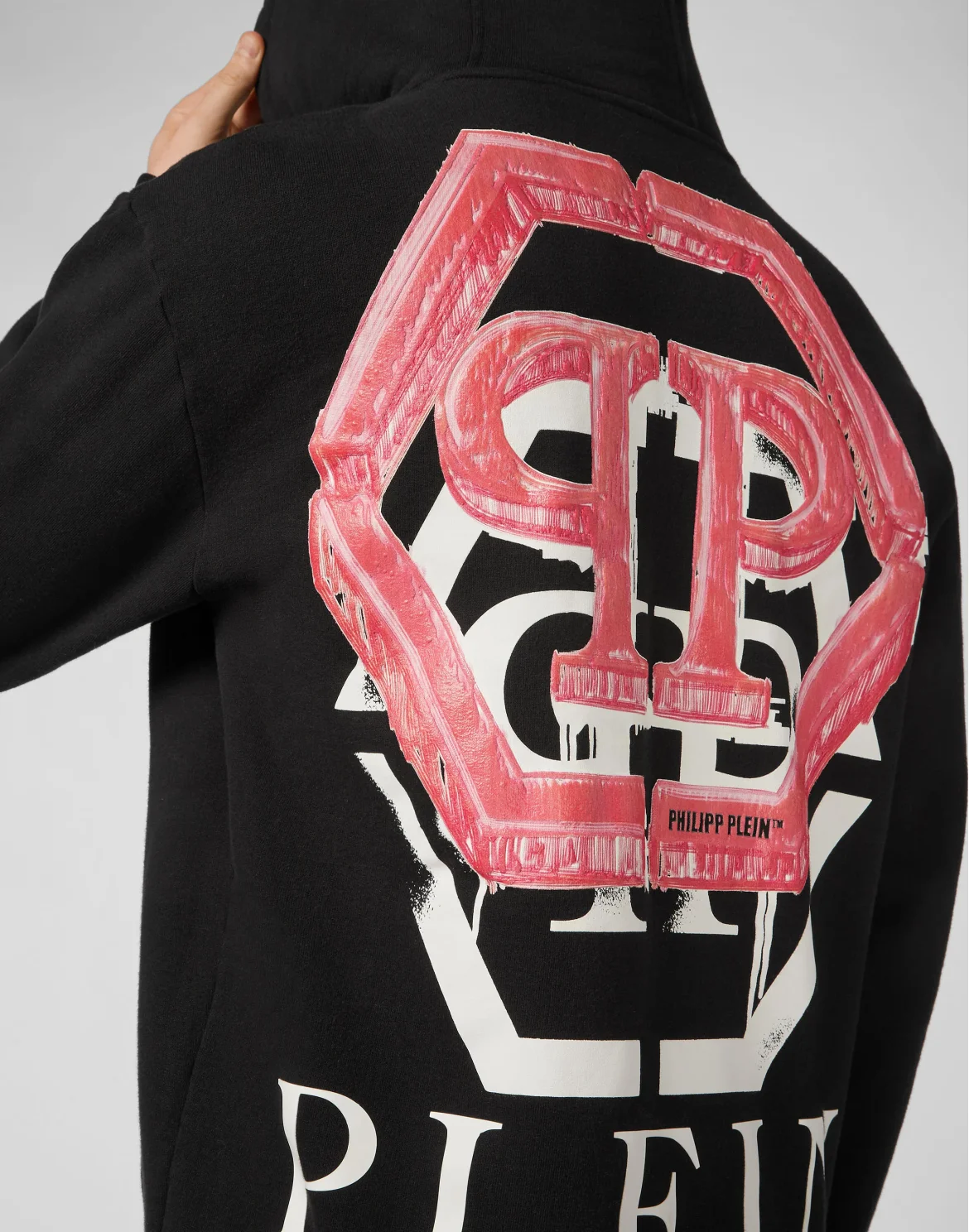 Hoodie sweatshirt Hexagon, цвет: Черный