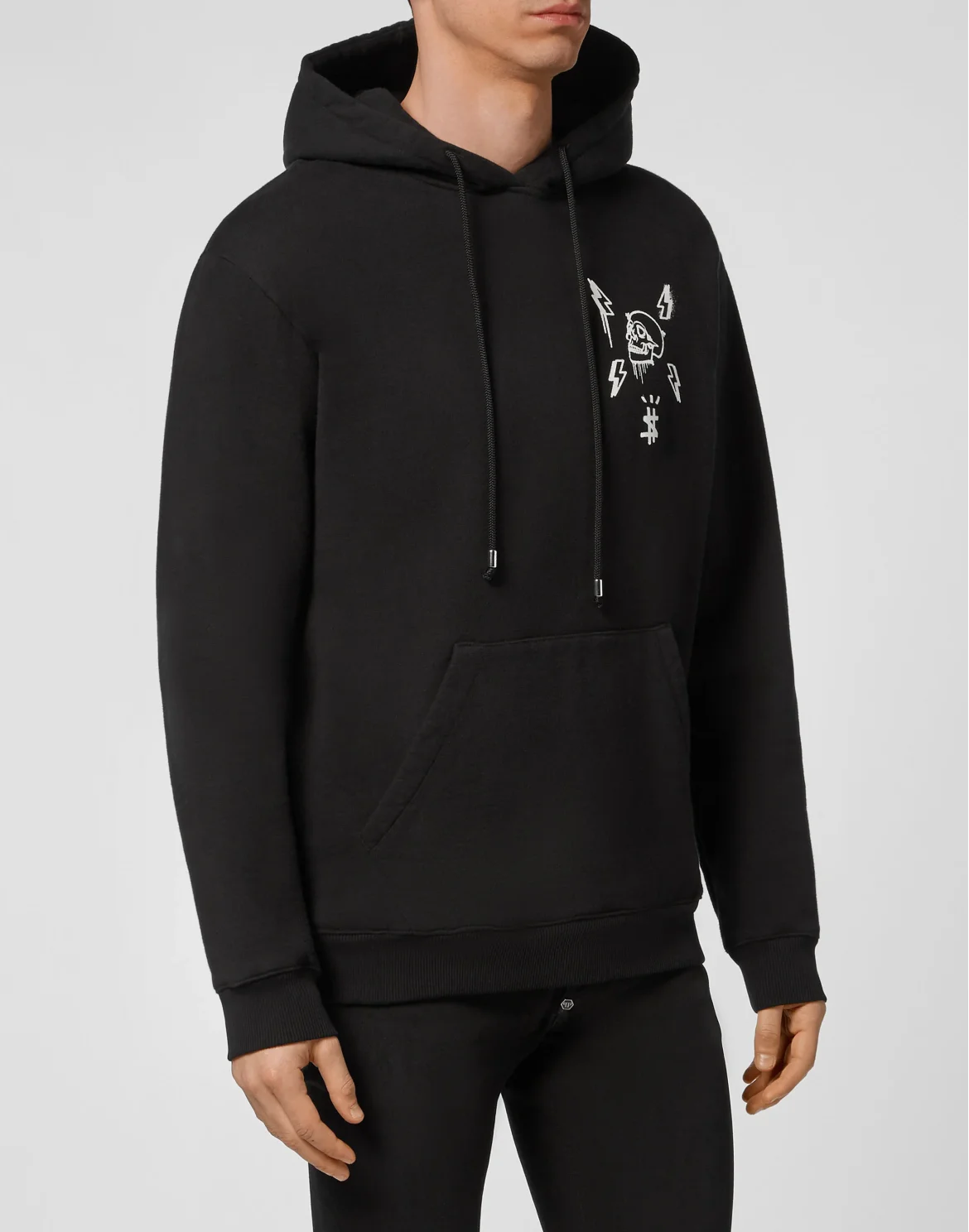 Hoodie sweatshirt Hexagon, цвет: Черный