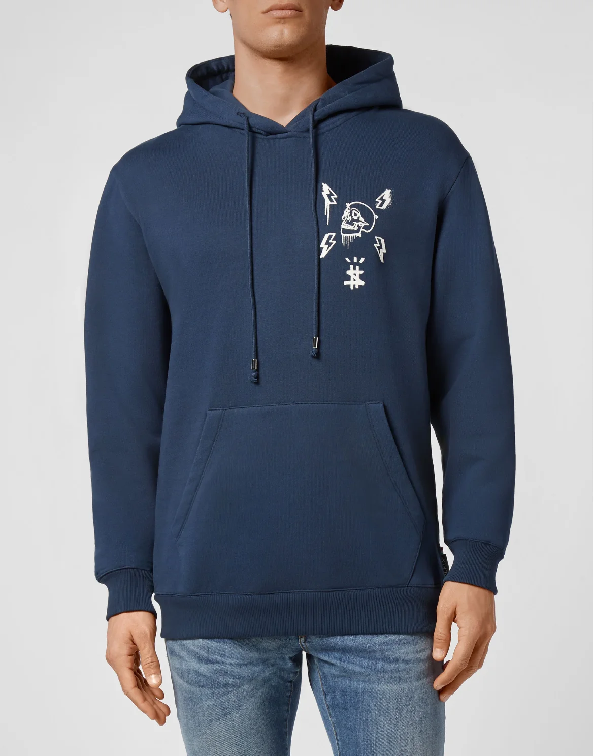 Hoodie sweatshirt Hexagon, цвет: Синий