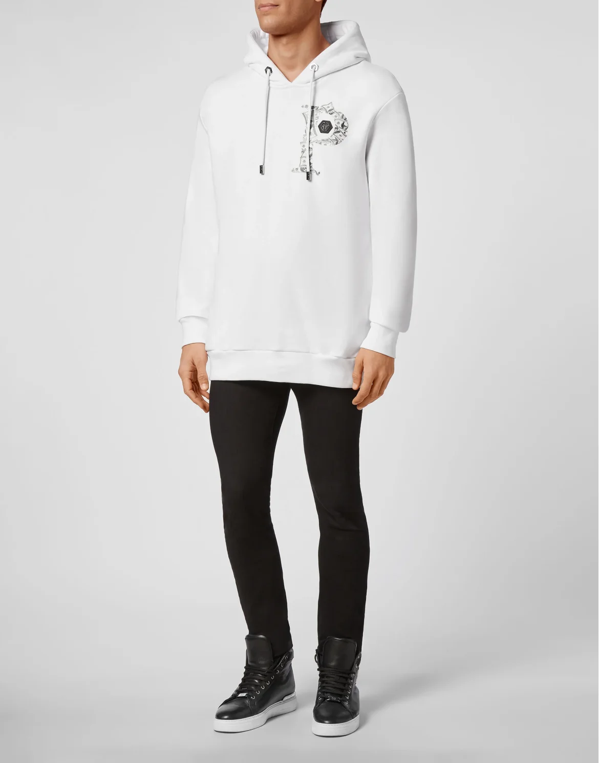 Hoodie sweatshirt Money, цвет: Белый