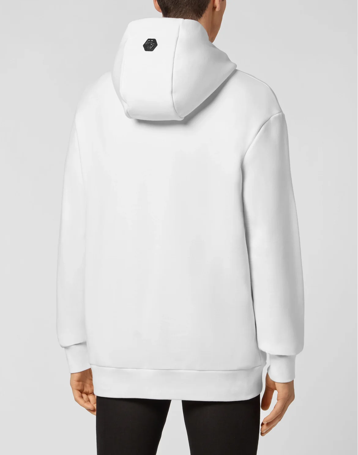 Hoodie sweatshirt print Skull, цвет: Белый