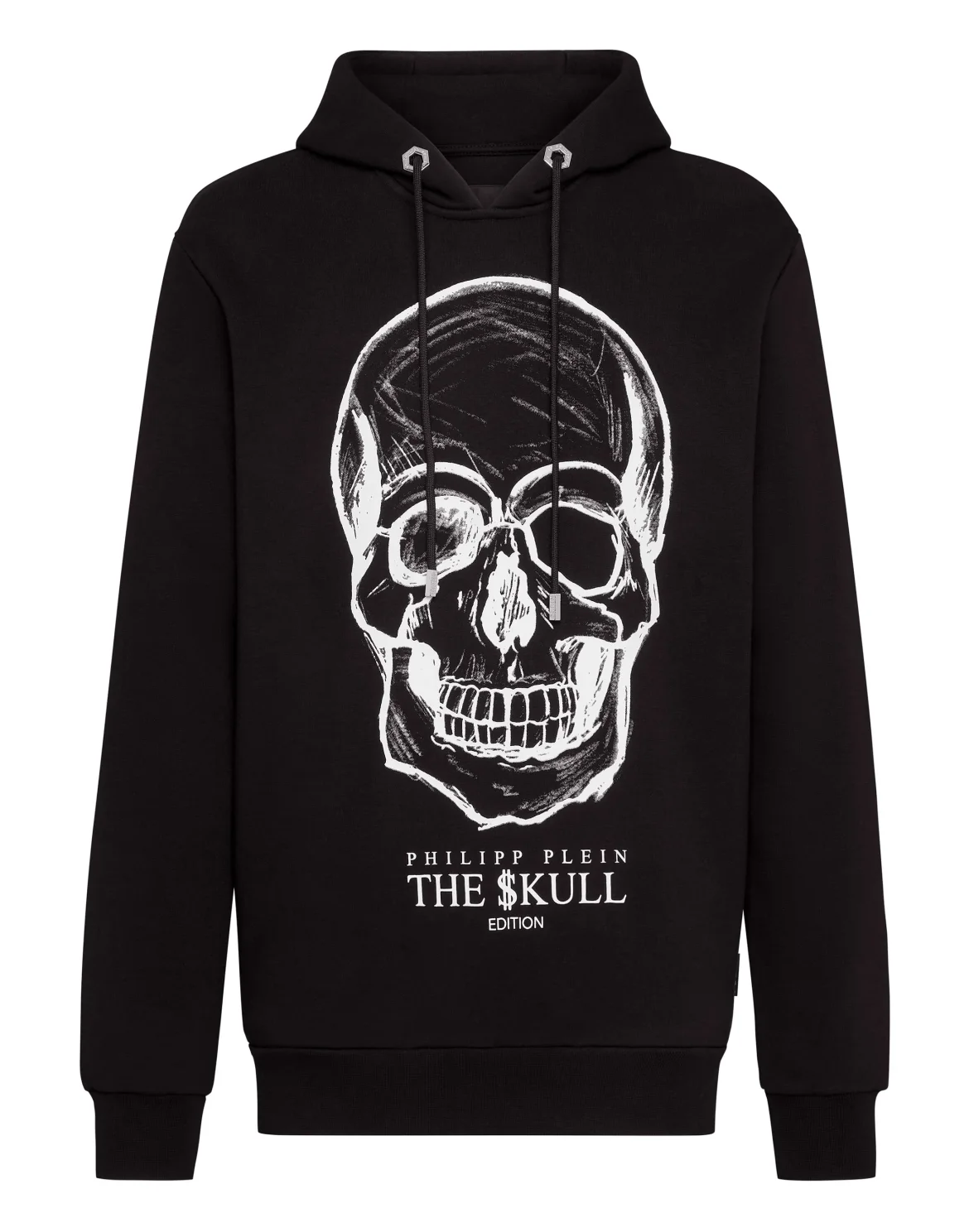 Hoodie sweatshirt print Skull, цвет: Черный